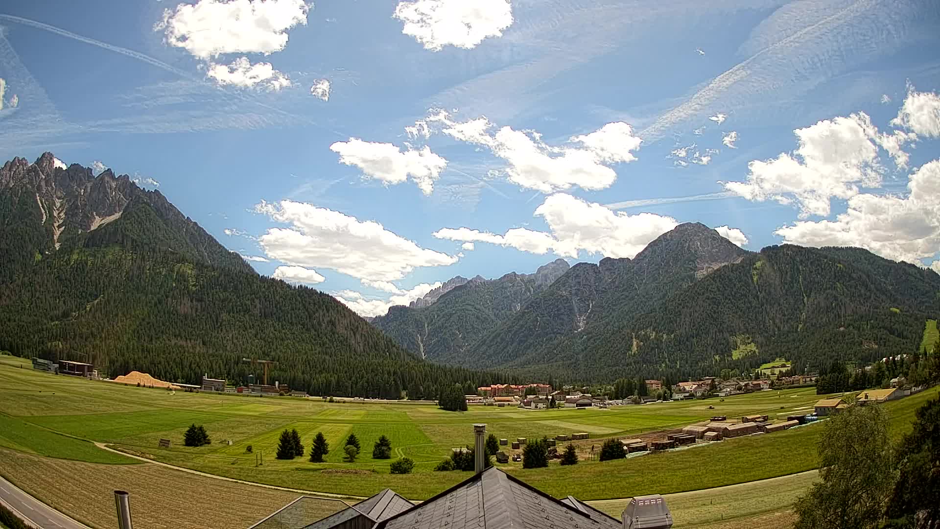 Webcam Toblach Dolomiten – Blick vom Hotel Rosengarten