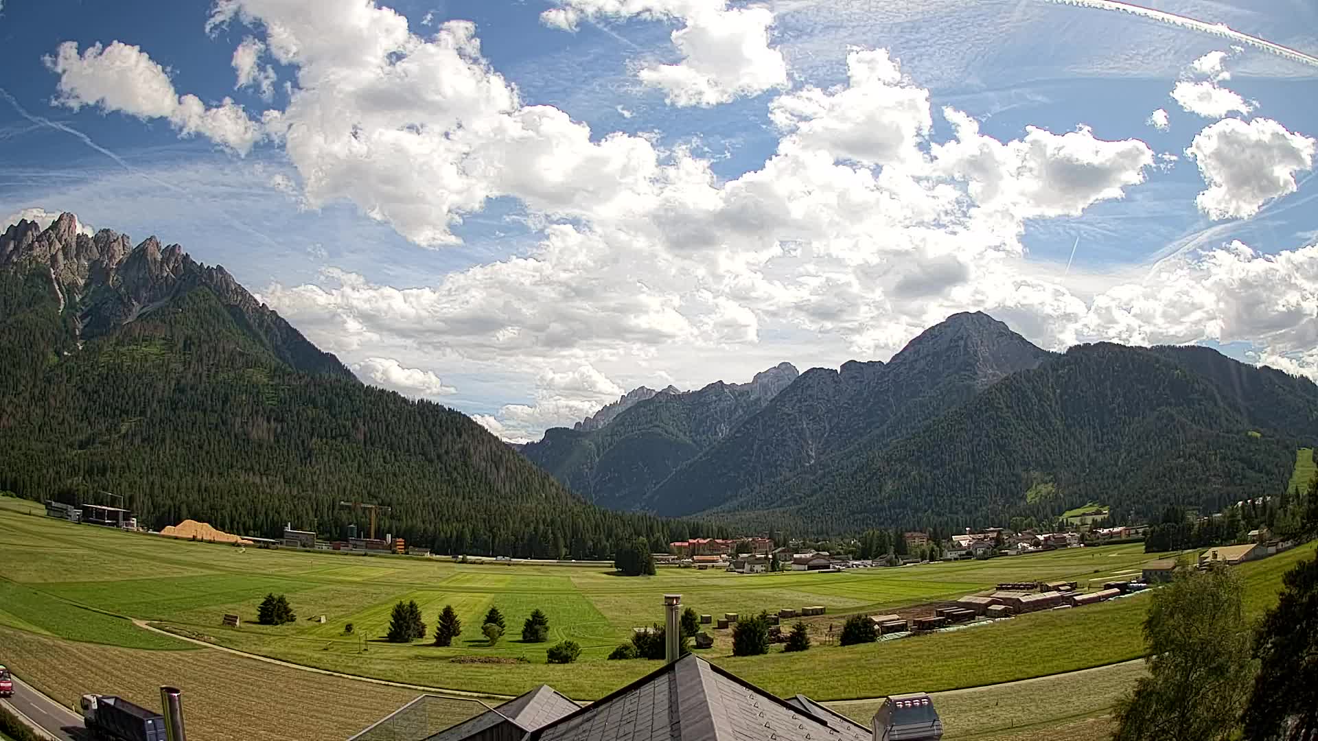 Webcam Toblach Dolomitas – Vista desde el Hotel Rosengarten