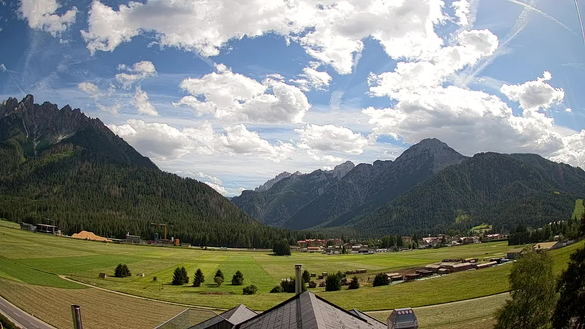 Webcam Toblach Dolomiten – Blick vom Hotel Rosengarten