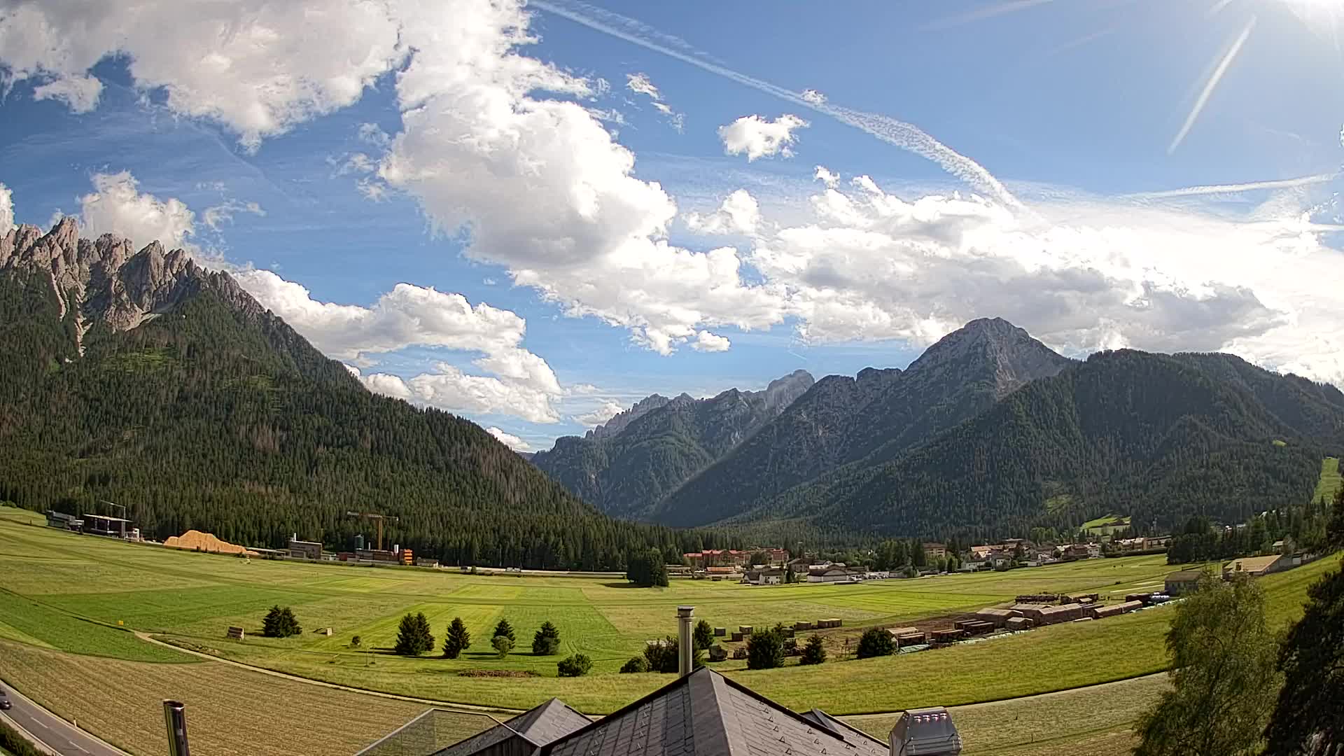 Webcam Dobbiaco Dolomiti – Vista dall’Hotel Rosengarten
