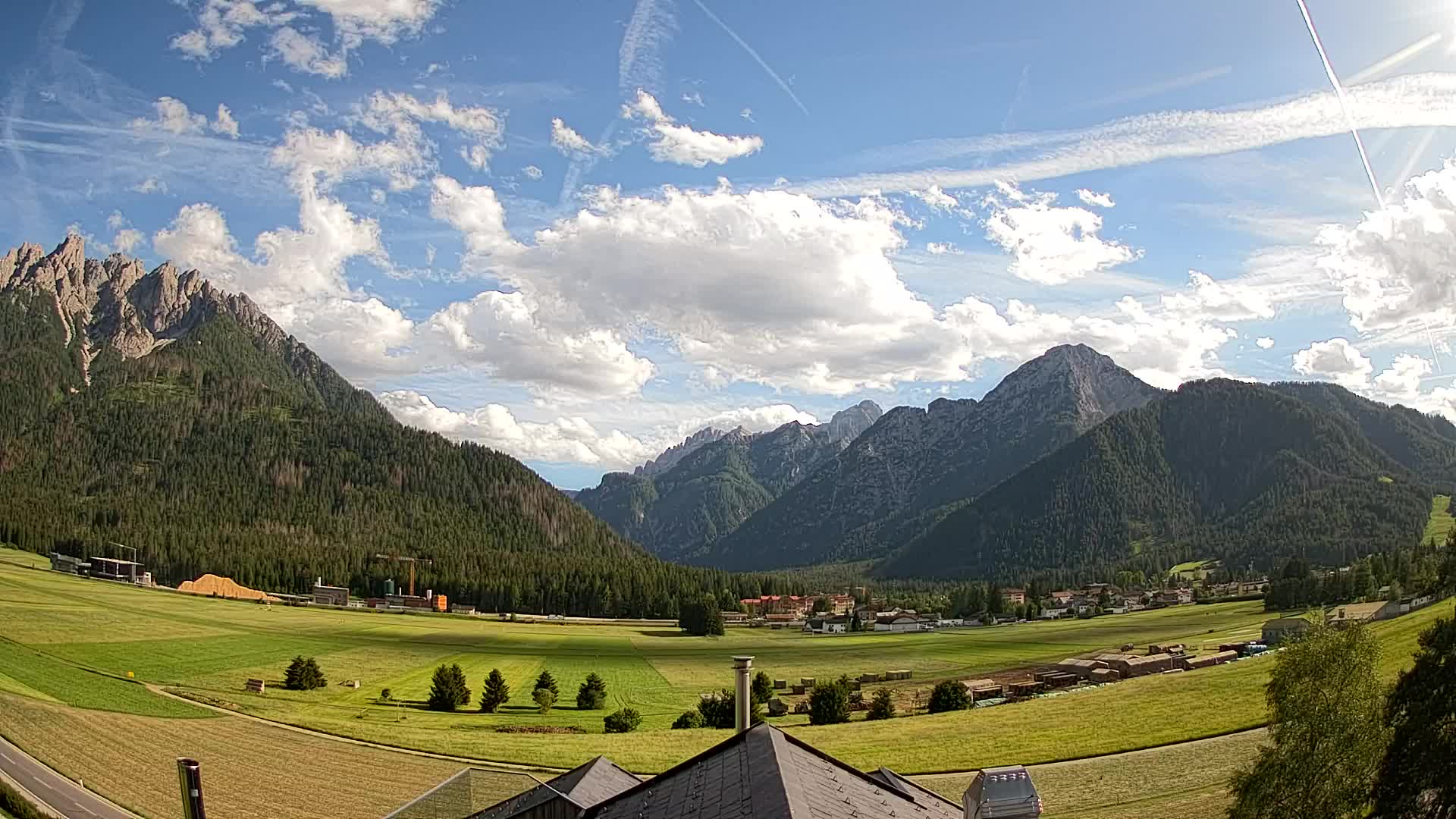 Webcam Toblach Dolomitas – Vista desde el Hotel Rosengarten