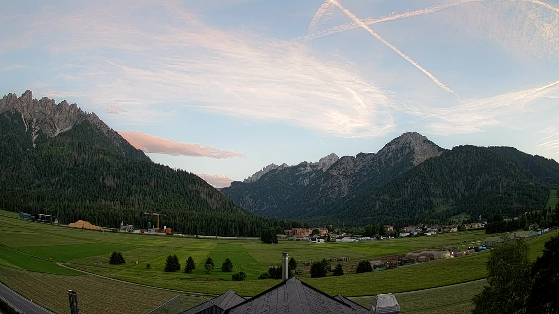 Webcam Toblach Dolomiten – Blick vom Hotel Rosengarten