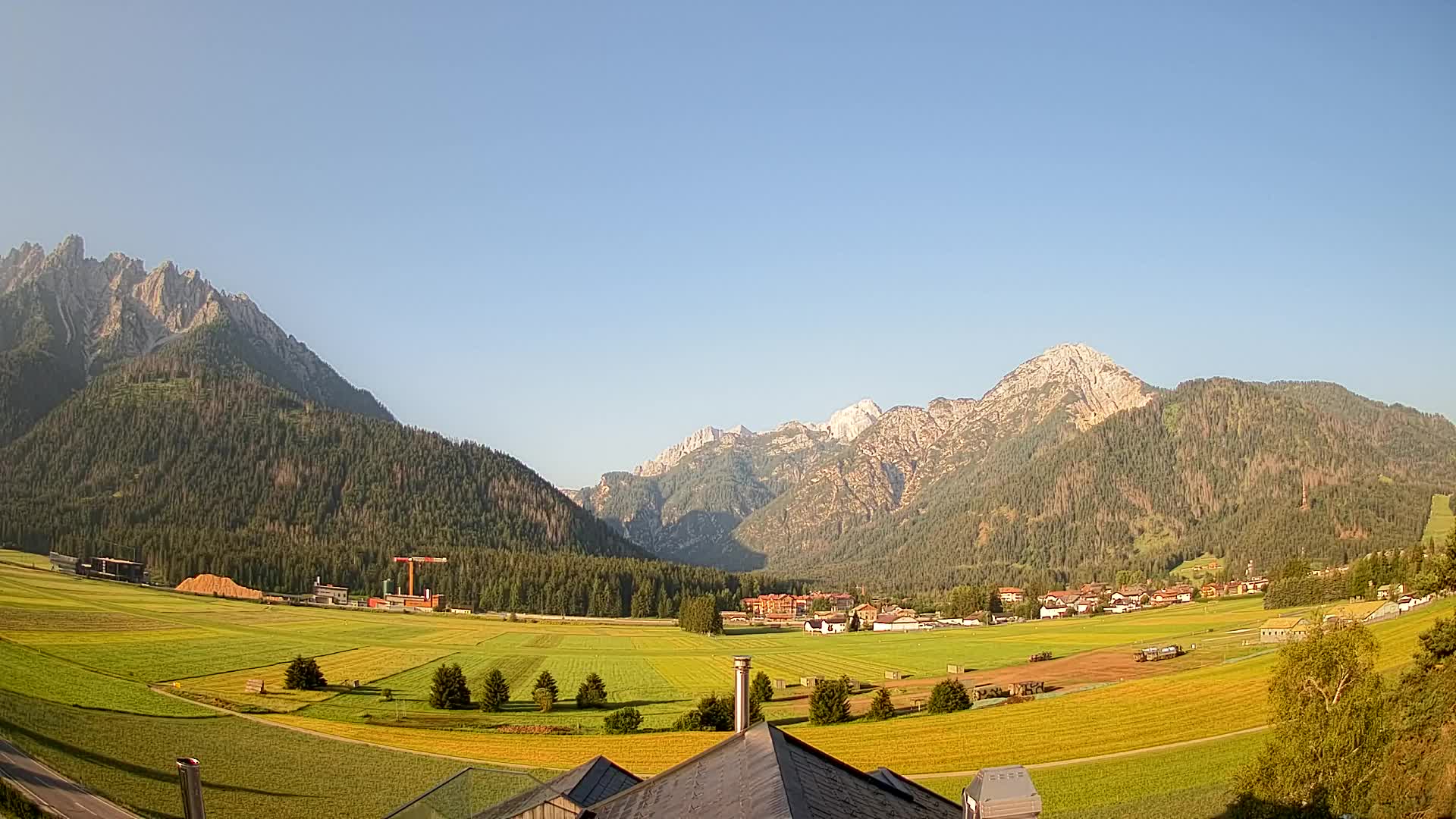 Webcam Dobbiaco Dolomiti – Vista dall’Hotel Rosengarten