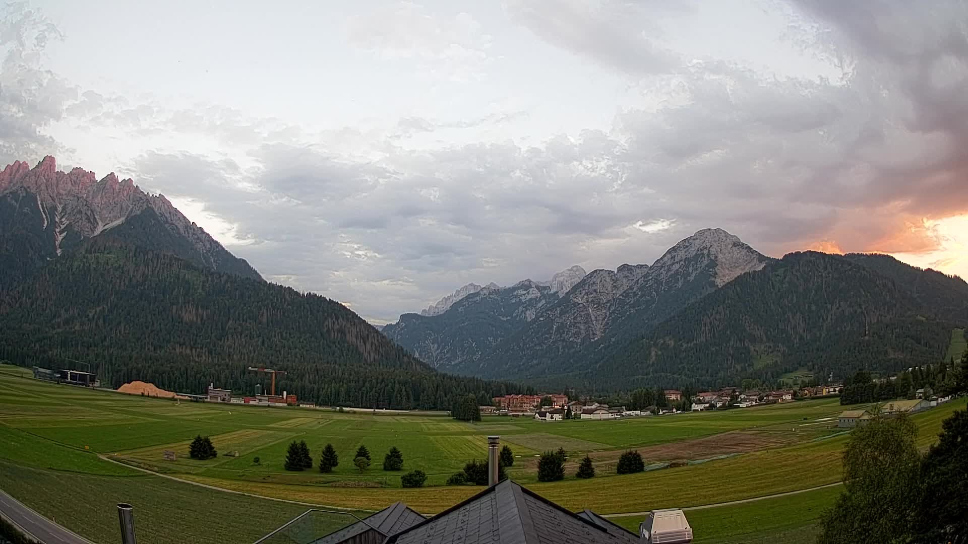 Webcam Toblach Dolomitas – Vista desde el Hotel Rosengarten