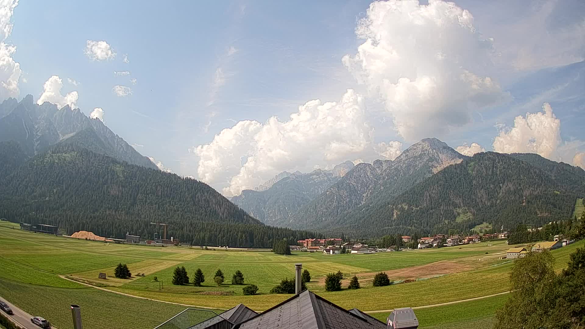 Webcam Dobbiaco Dolomiti – Vista dall’Hotel Rosengarten