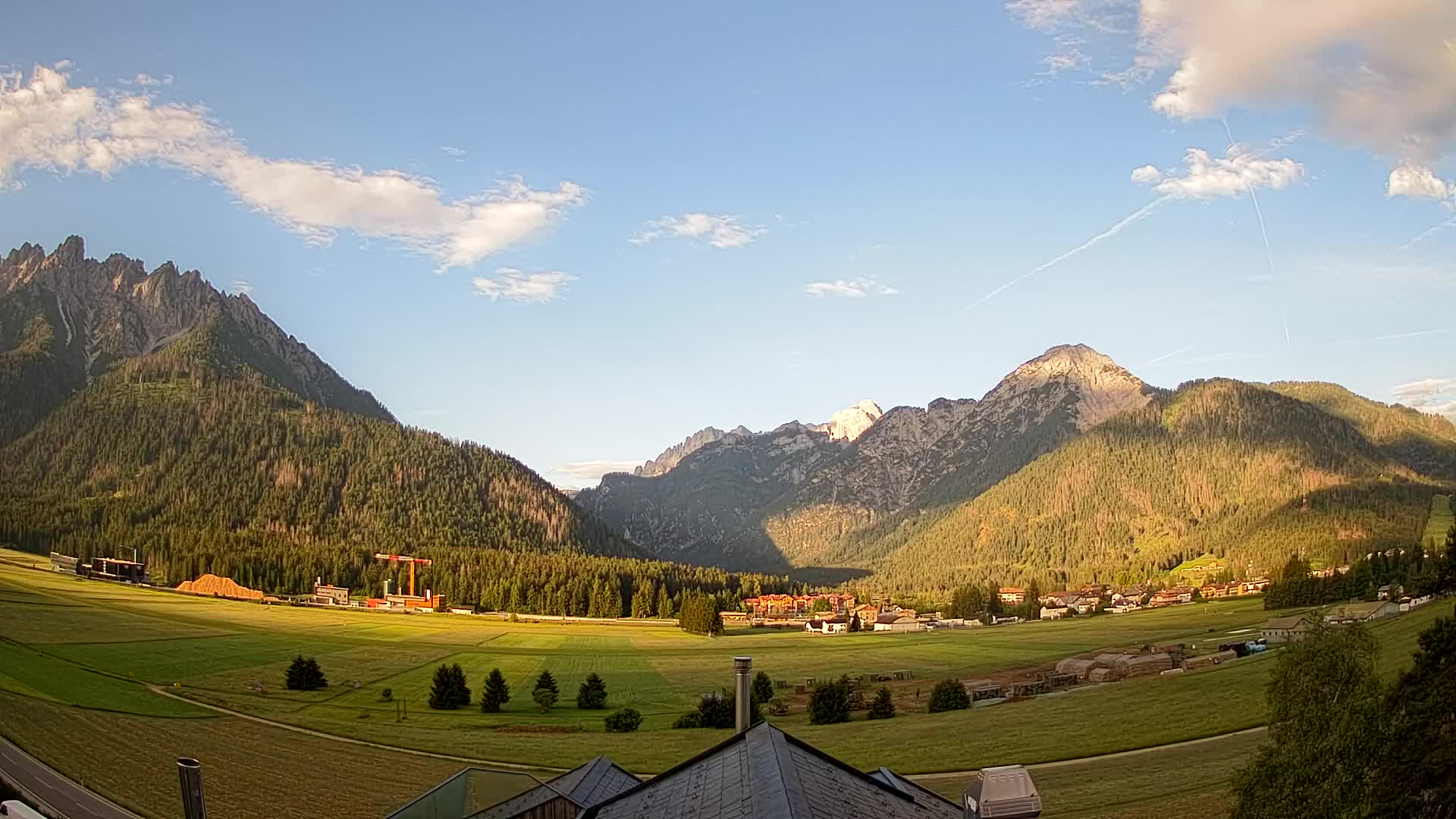 Webcam Dobbiaco Dolomiti – Vista dall’Hotel Rosengarten
