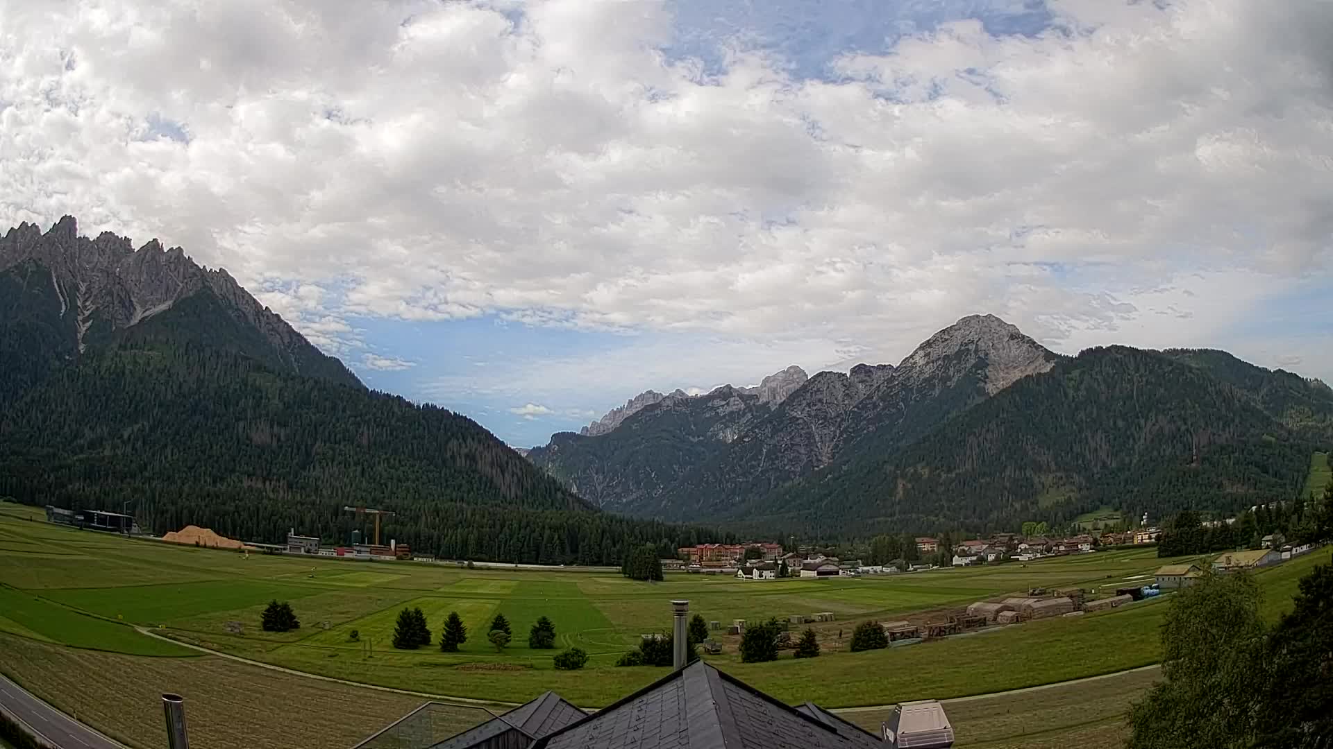 Webcam Toblach Dolomitas – Vista desde el Hotel Rosengarten