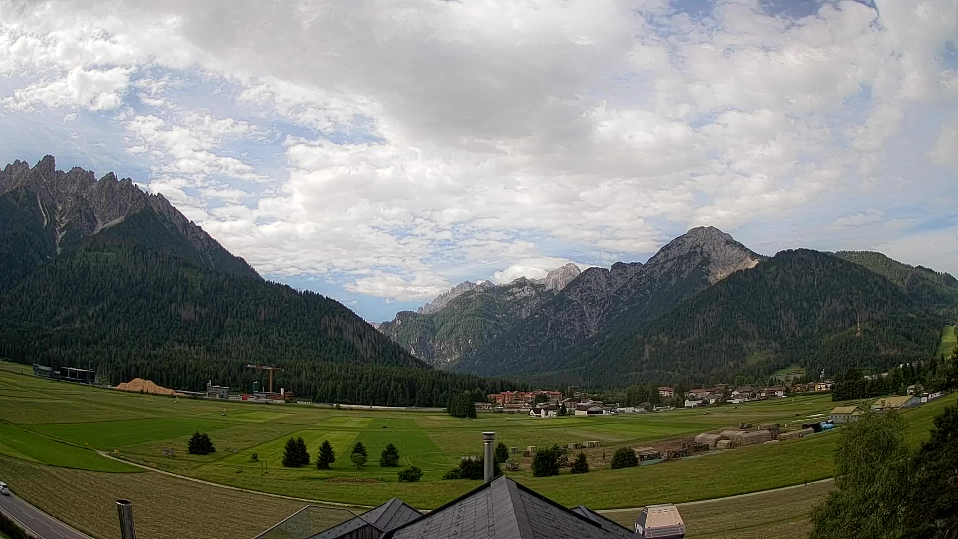 Webcam Dobbiaco Dolomiti – Vista dall’Hotel Rosengarten