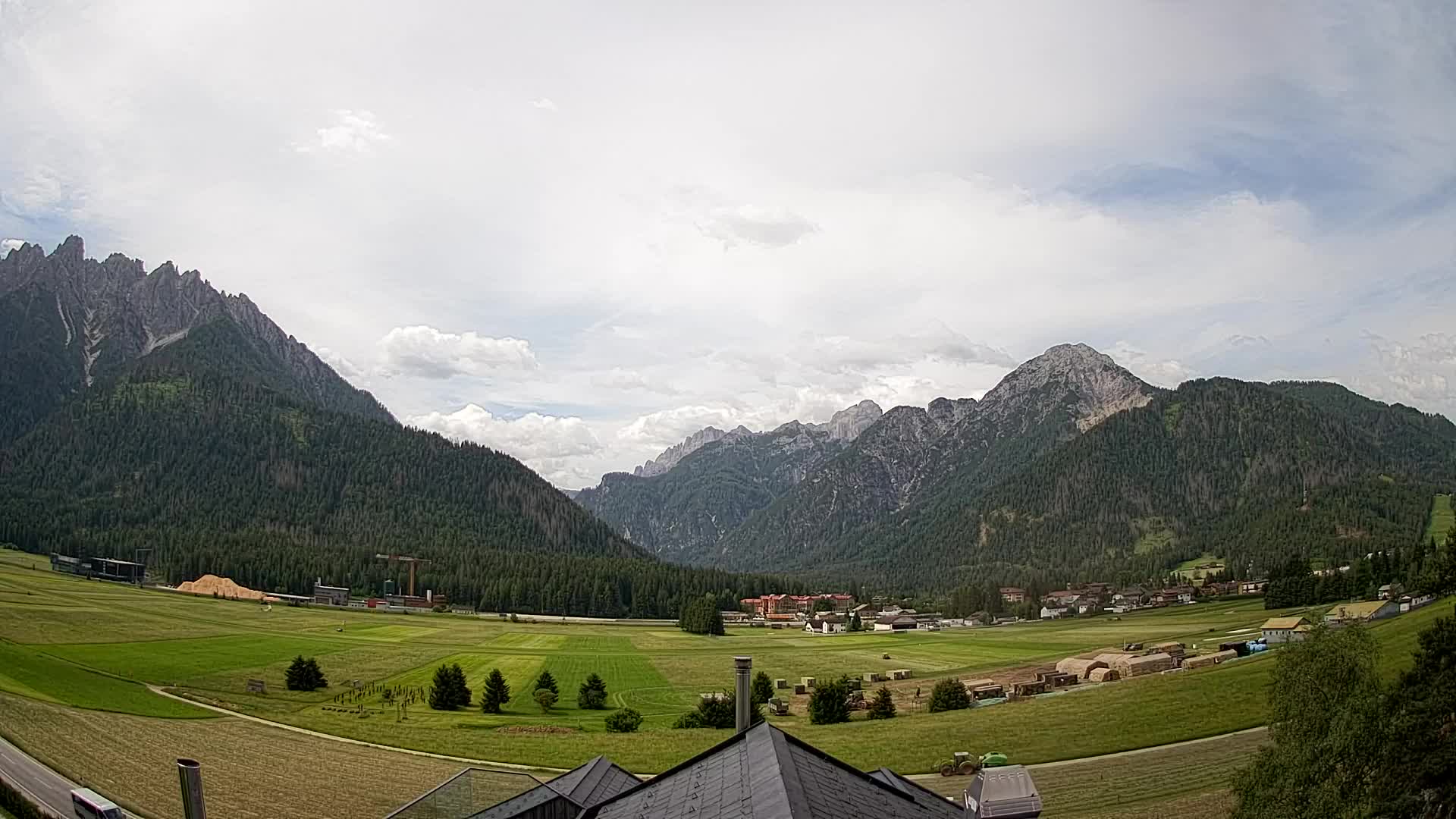 Webcam Toblach Dolomiten – Blick vom Hotel Rosengarten