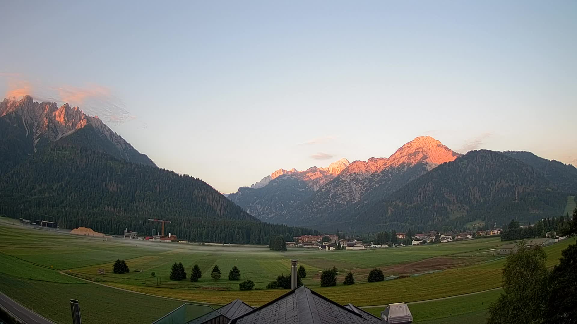 Webcam Dobbiaco Dolomiti – Vista dall’Hotel Rosengarten