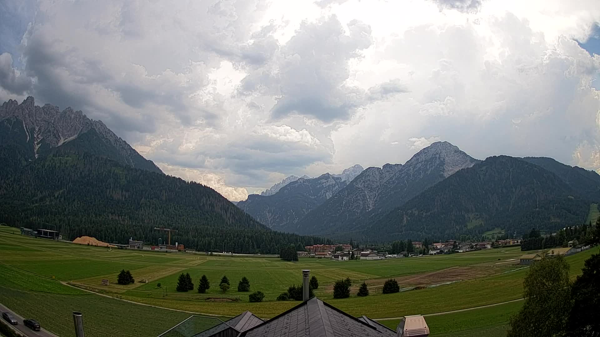 Webcam Dobbiaco Dolomiti – Vista dall’Hotel Rosengarten