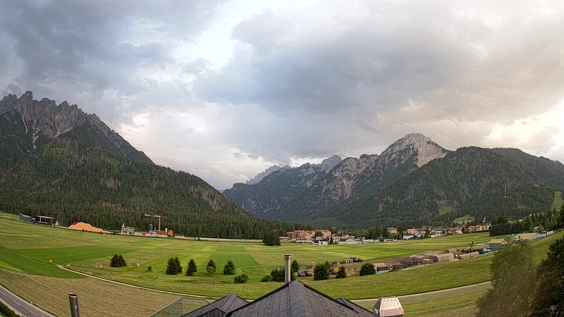 Webcam Toblach Dolomites – Vue depuis l’Hôtel Rosengarten