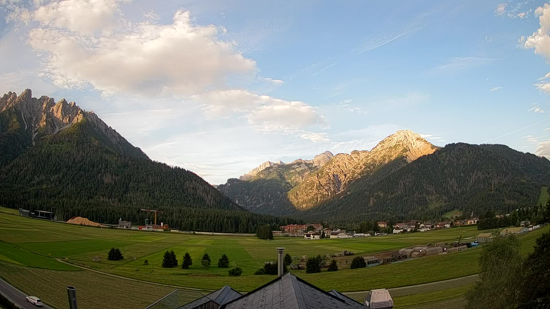 Webcam Dobbiaco Dolomiti – Vista dall’Hotel Rosengarten