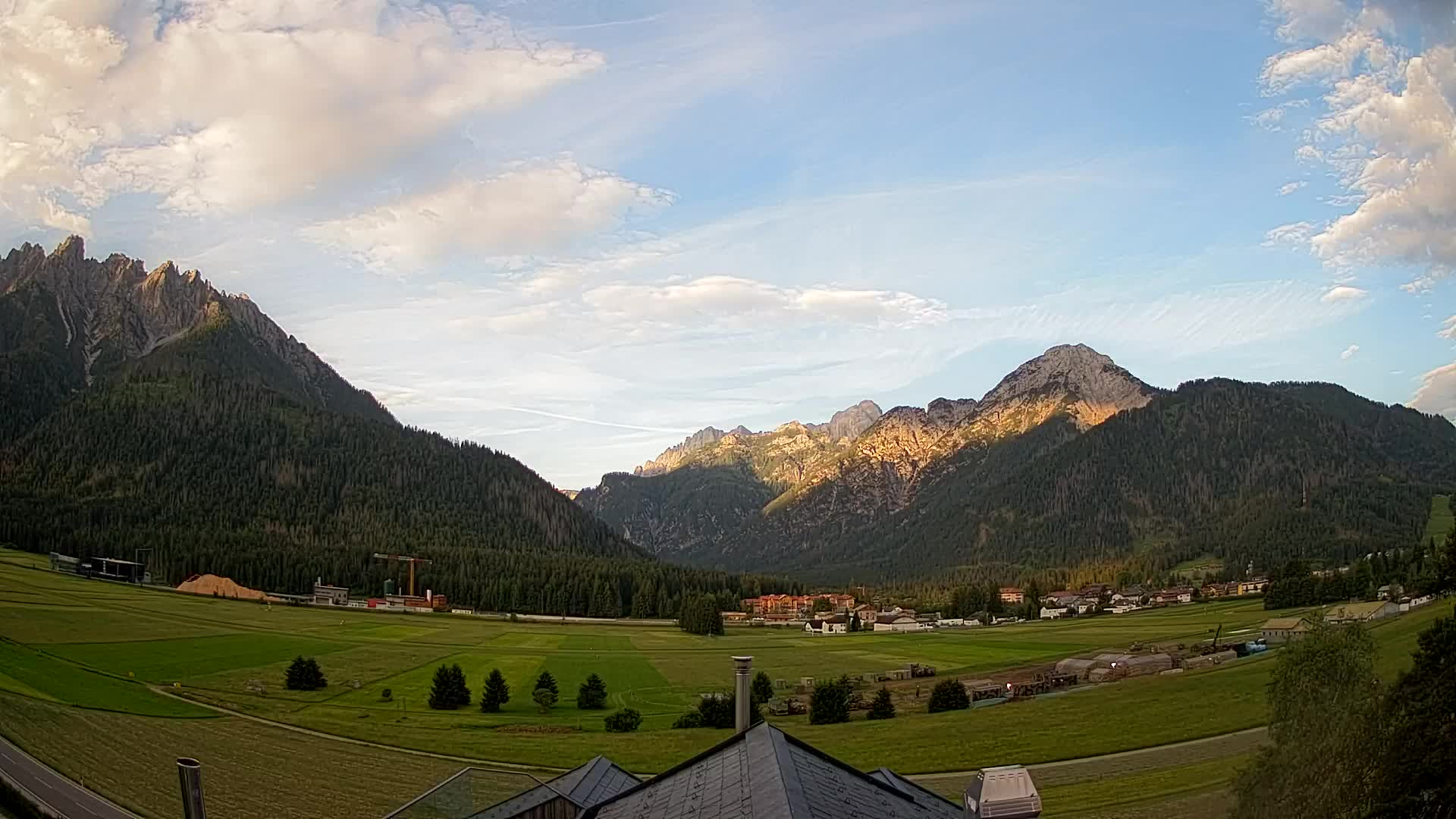 Webcam Toblach Dolomiten – Blick vom Hotel Rosengarten