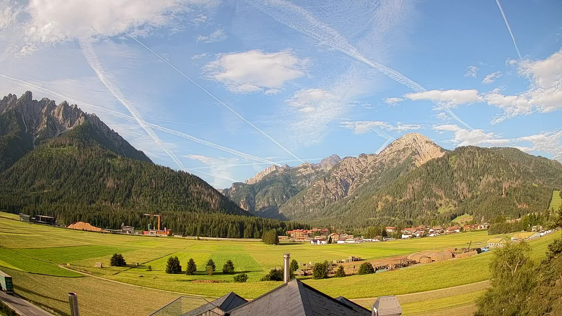 Webcam Toblach Dolomitas – Vista desde el Hotel Rosengarten