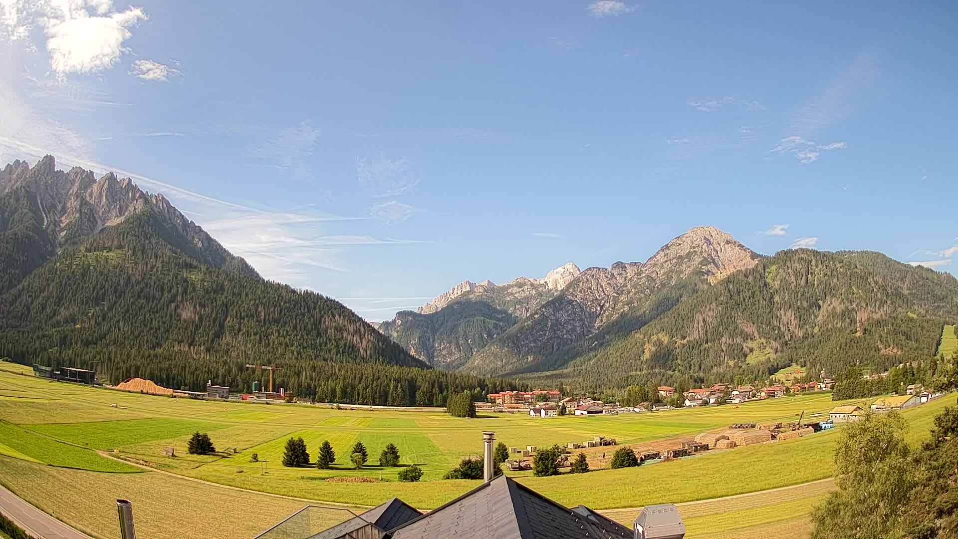 Webcam Toblach Dolomites – Vue depuis l’Hôtel Rosengarten