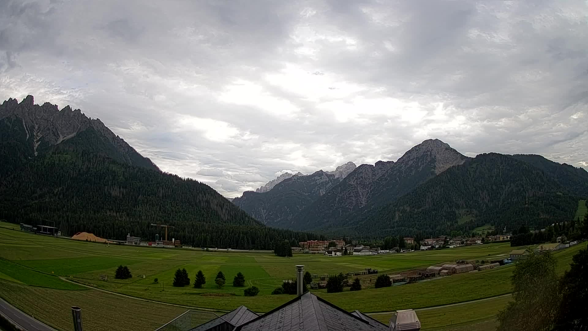 Webcam Toblach Dolomitas – Vista desde el Hotel Rosengarten
