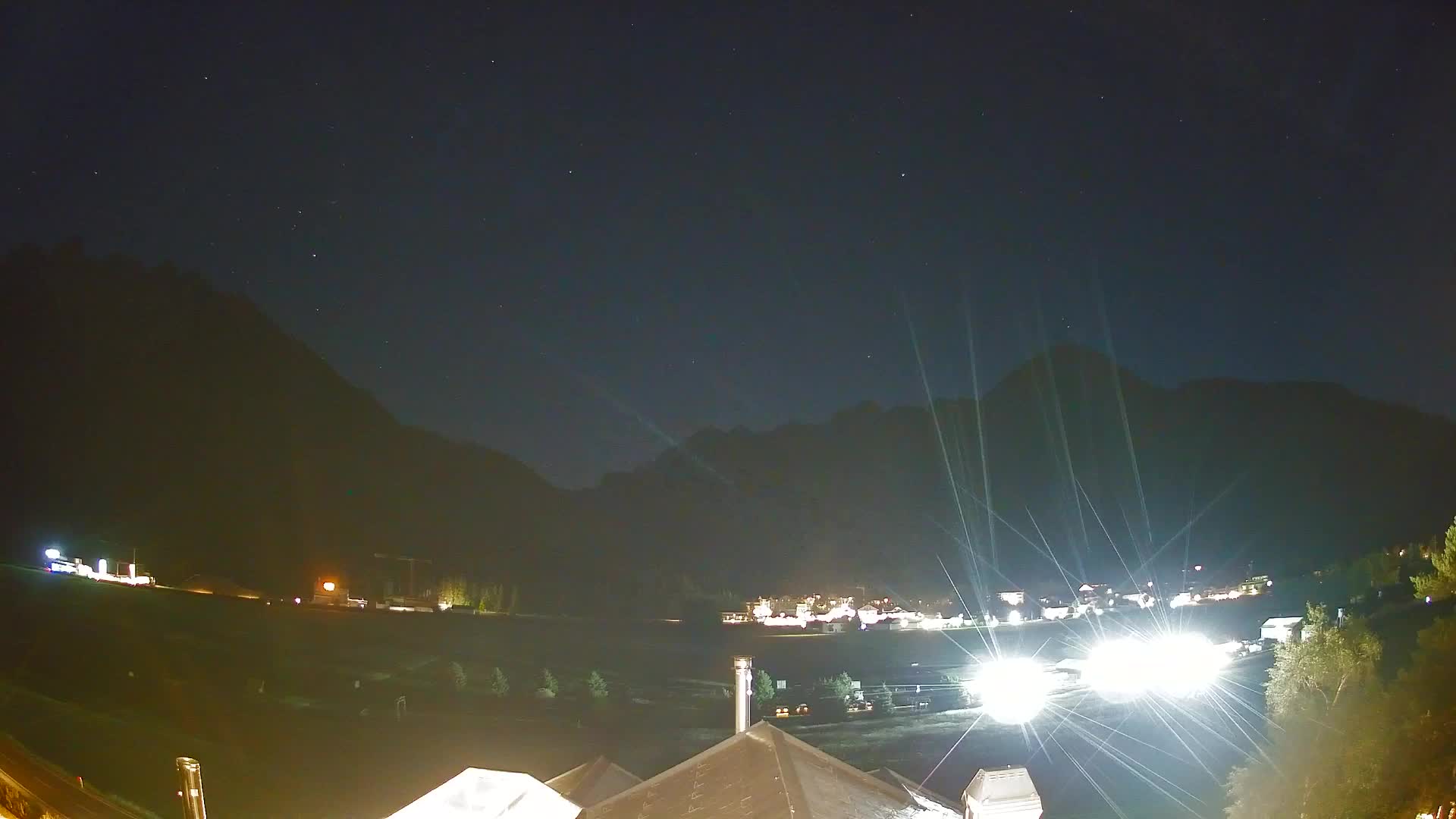 Spletna kamera Toblach Dolomiti – Pogled iz hotela Rosengarten