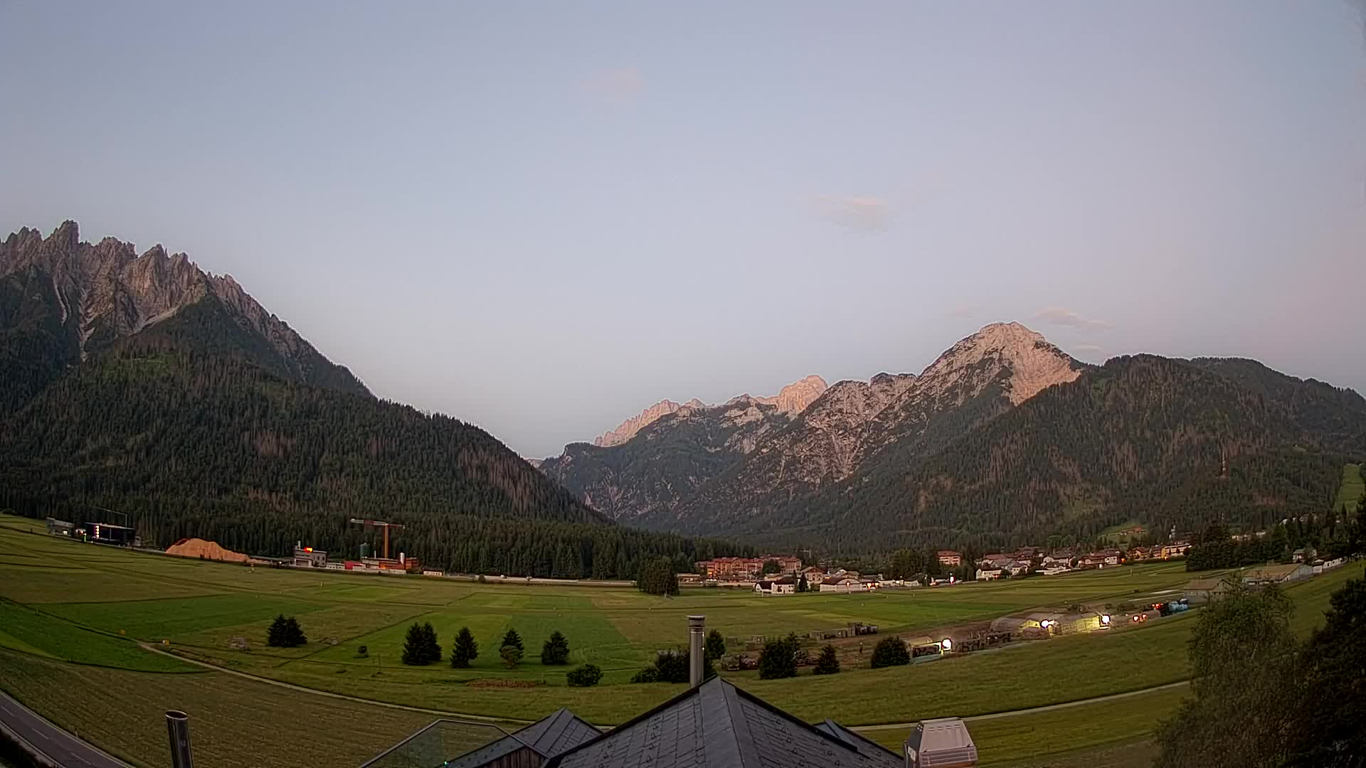 Webcam Toblach Dolomites – Vue depuis l’Hôtel Rosengarten