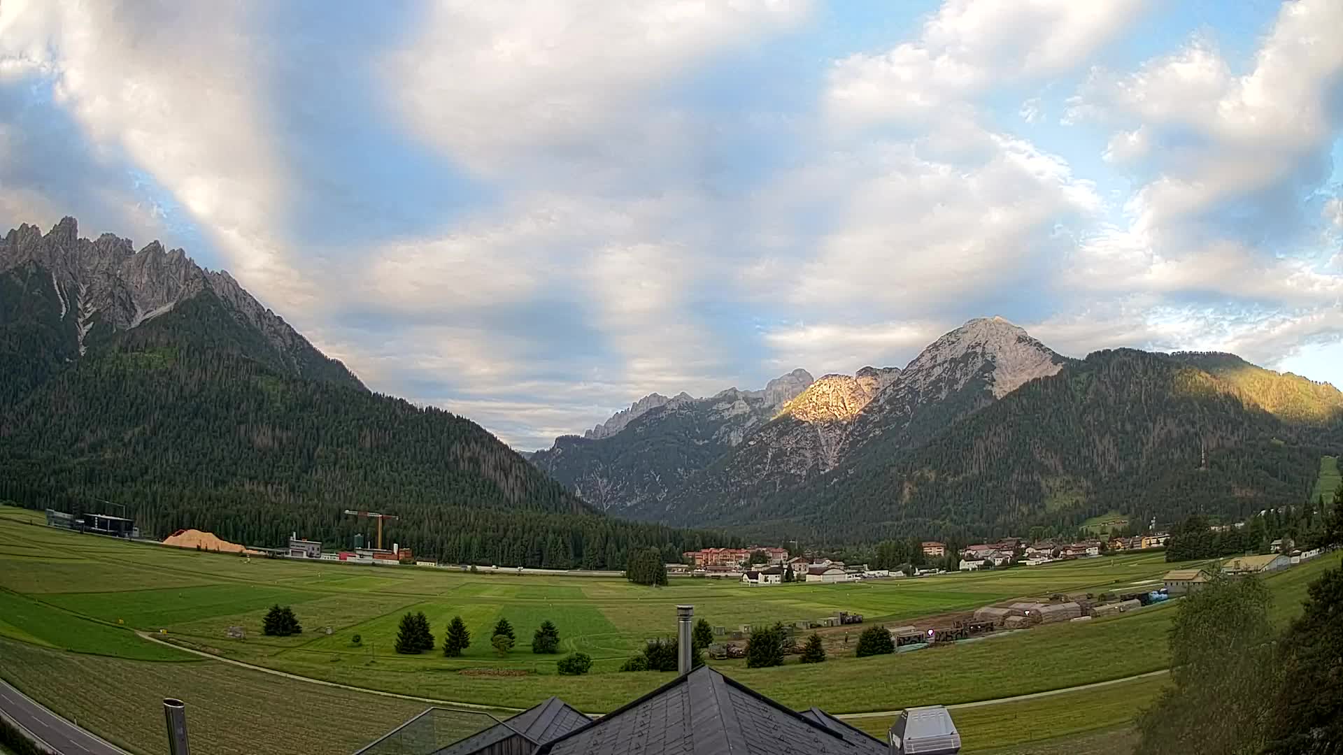 Webcam Toblach Dolomites – Vue depuis l’Hôtel Rosengarten