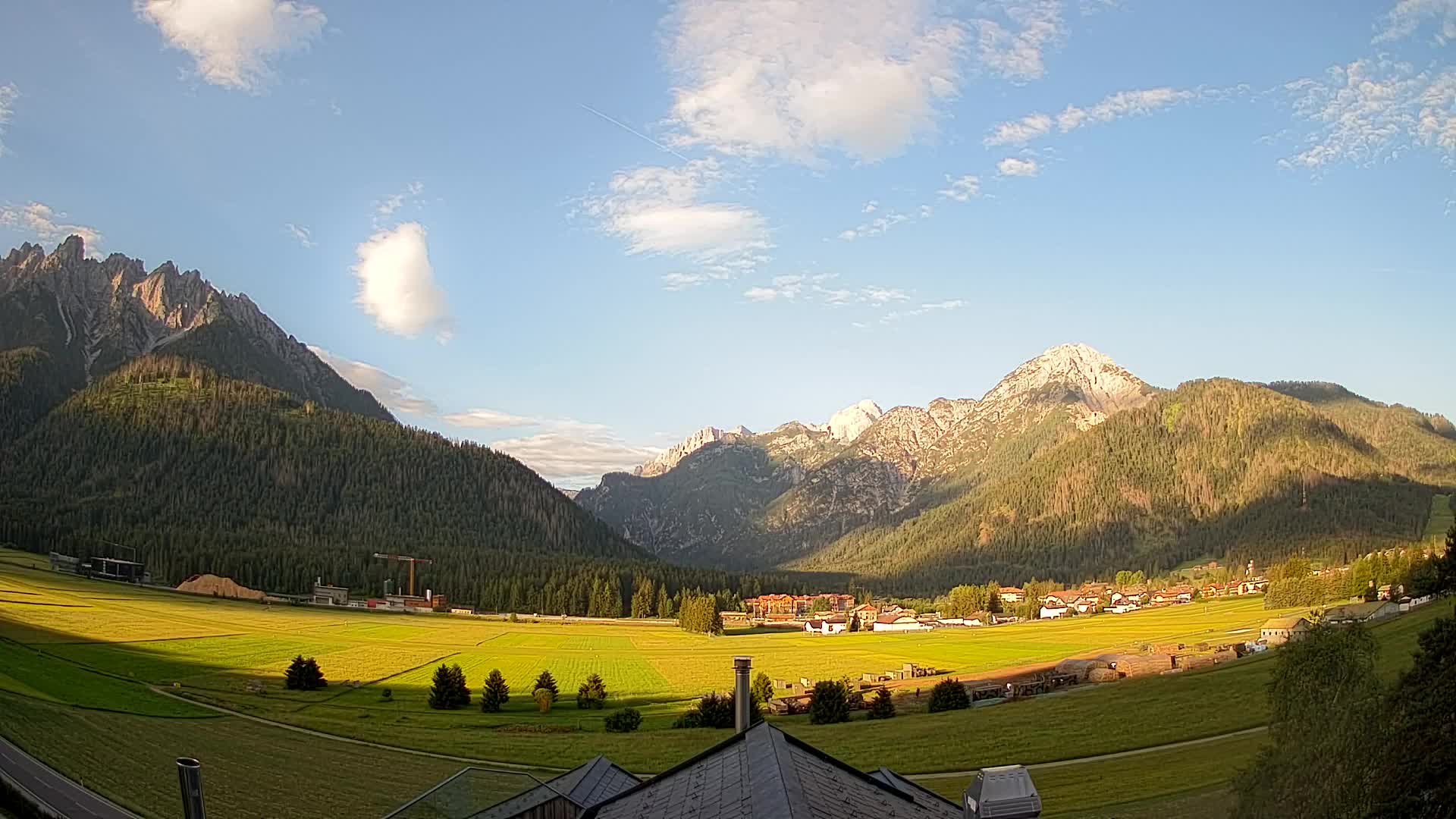 Webcam Toblach Dolomiten – Blick vom Hotel Rosengarten