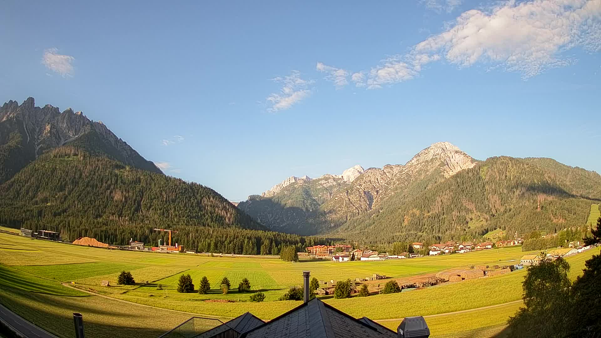 Webcam Toblach Dolomitas – Vista desde el Hotel Rosengarten