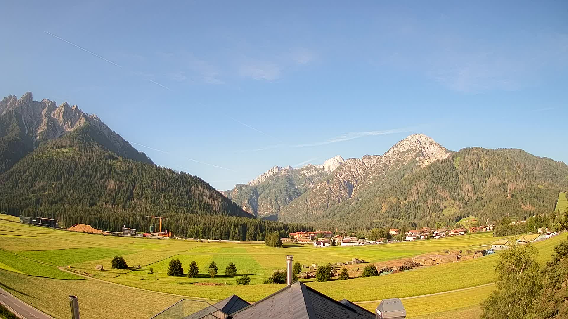 Webcam Toblach Dolomites – Vue depuis l’Hôtel Rosengarten