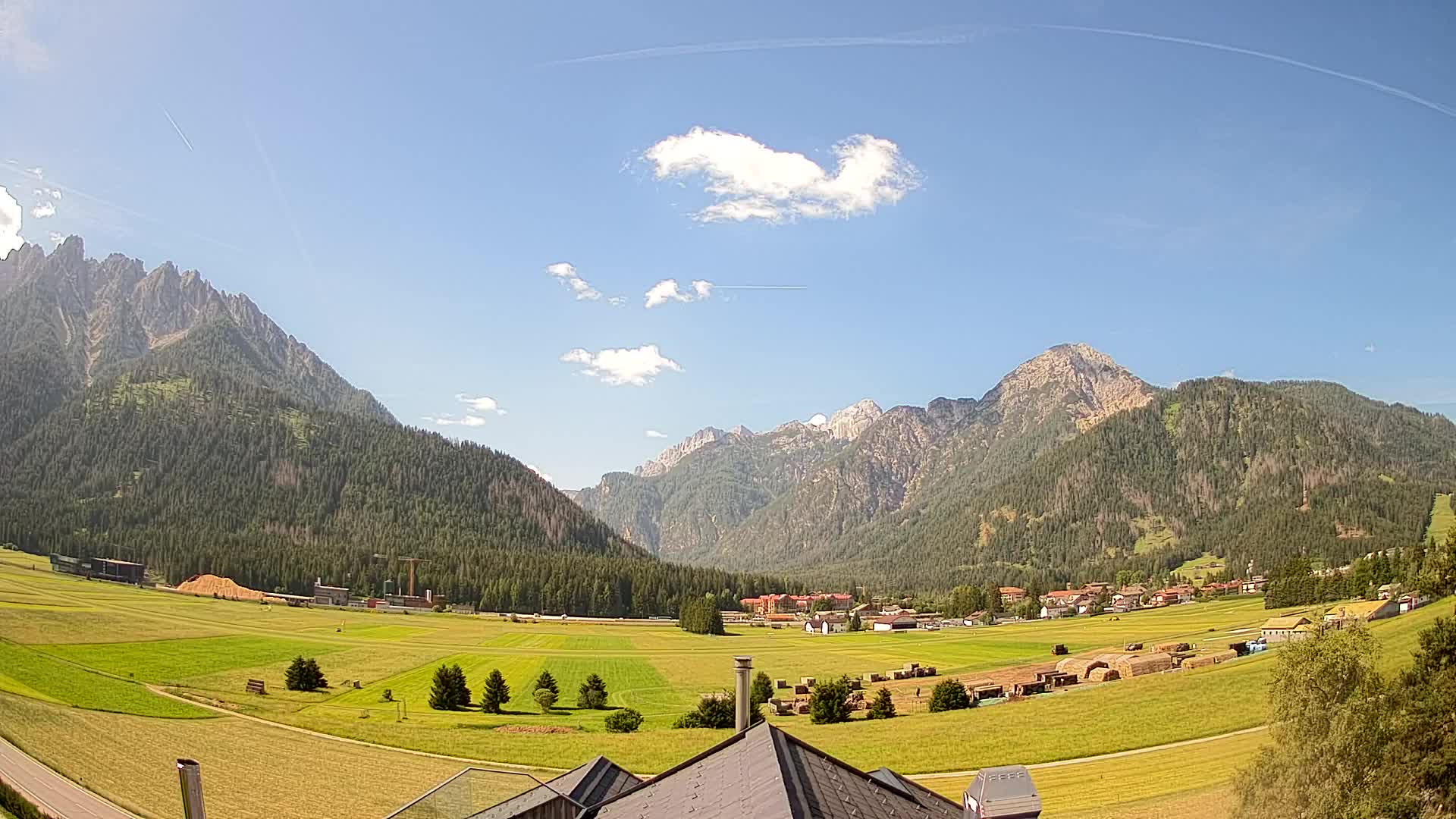 Webcam Toblach Dolomiten – Blick vom Hotel Rosengarten