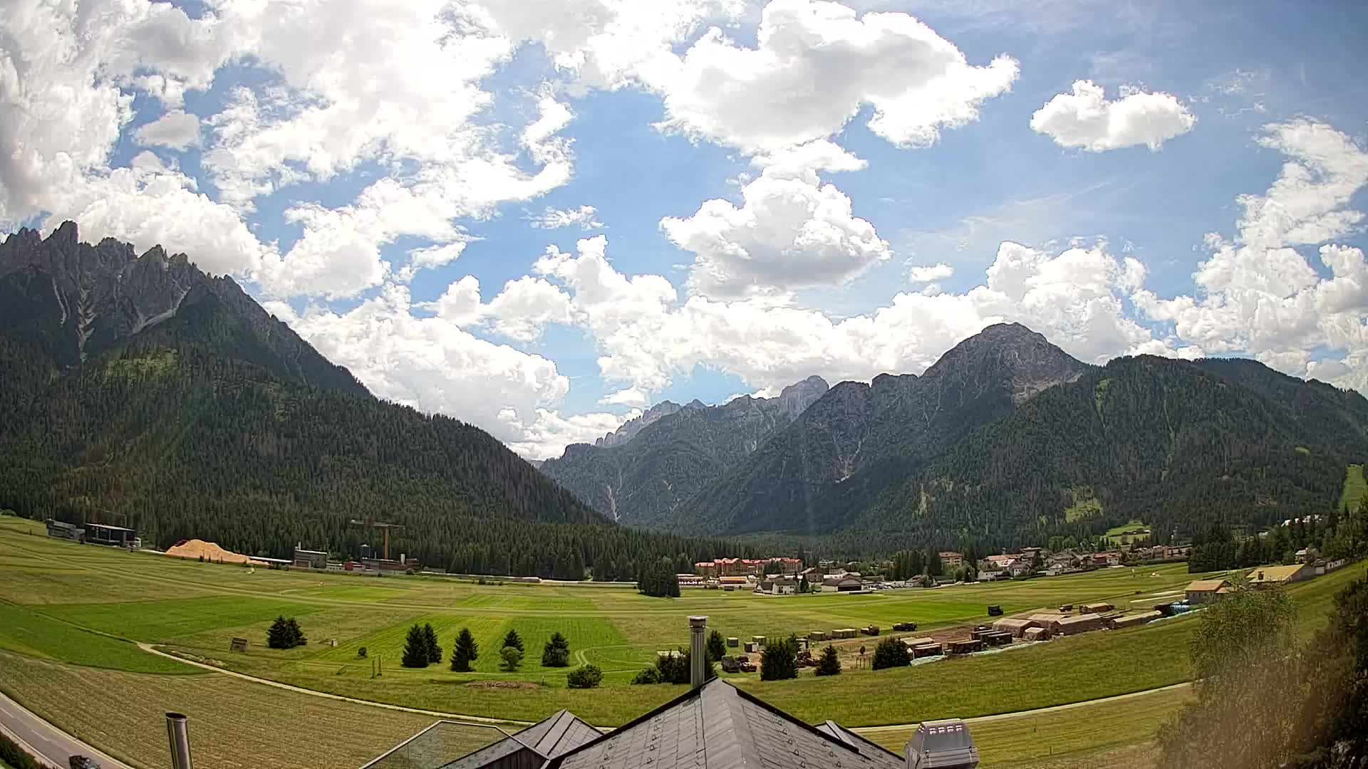 Webcam Toblach Dolomitas – Vista desde el Hotel Rosengarten