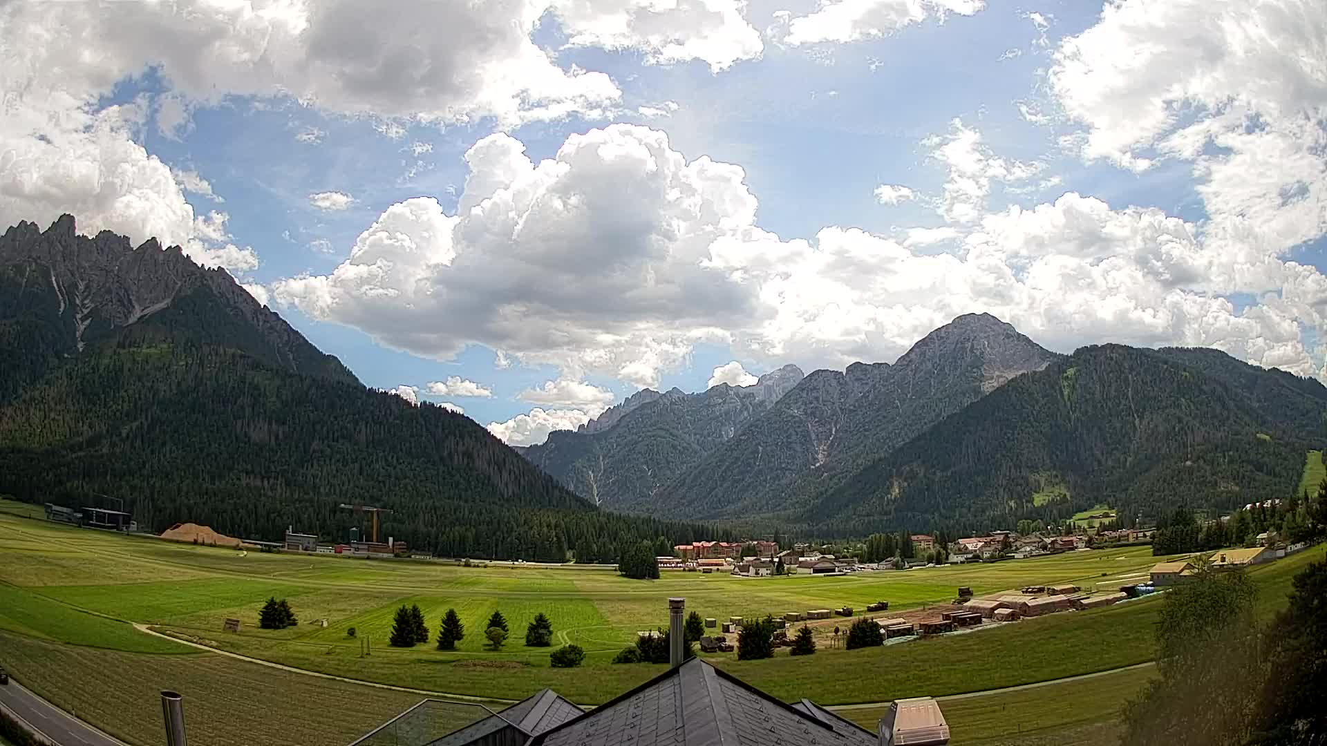 Webcam Toblach Dolomitas – Vista desde el Hotel Rosengarten