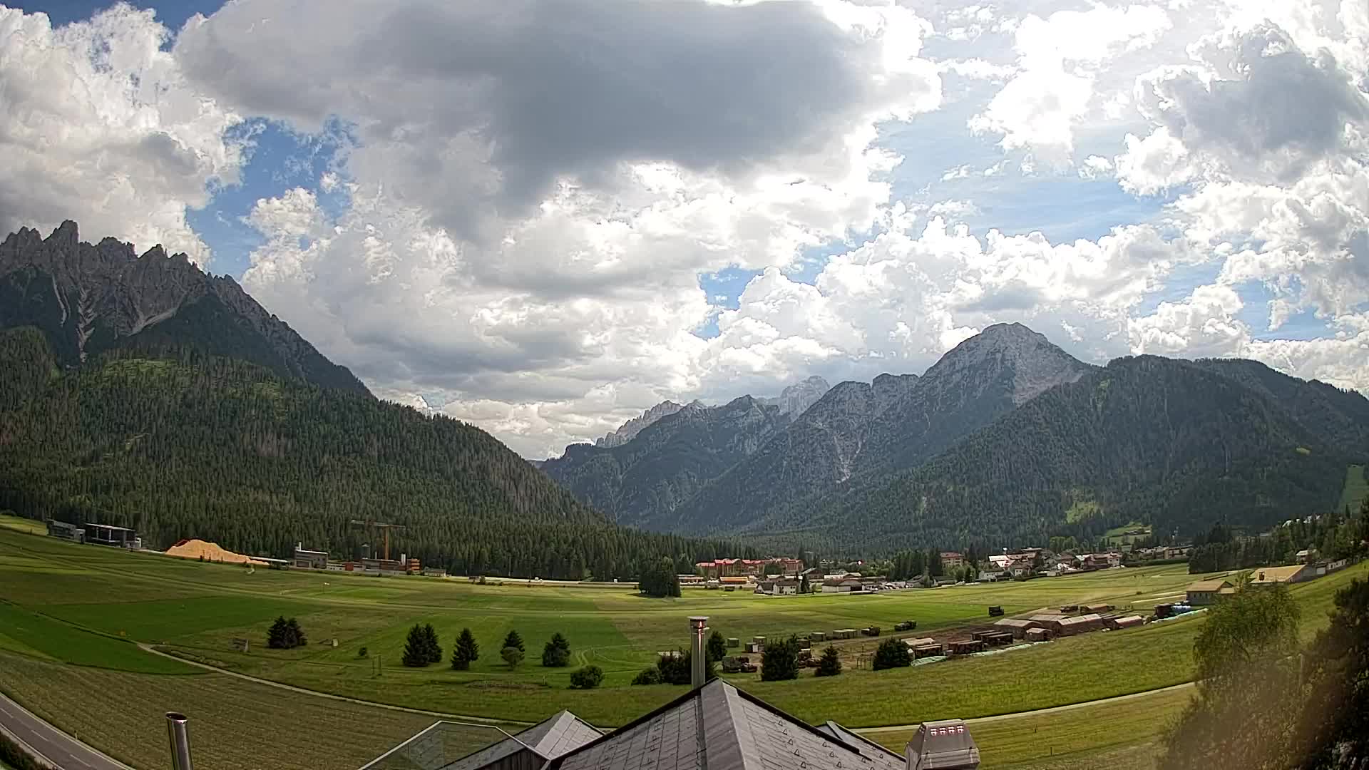 Webcam Toblach Dolomites – Vue depuis l’Hôtel Rosengarten