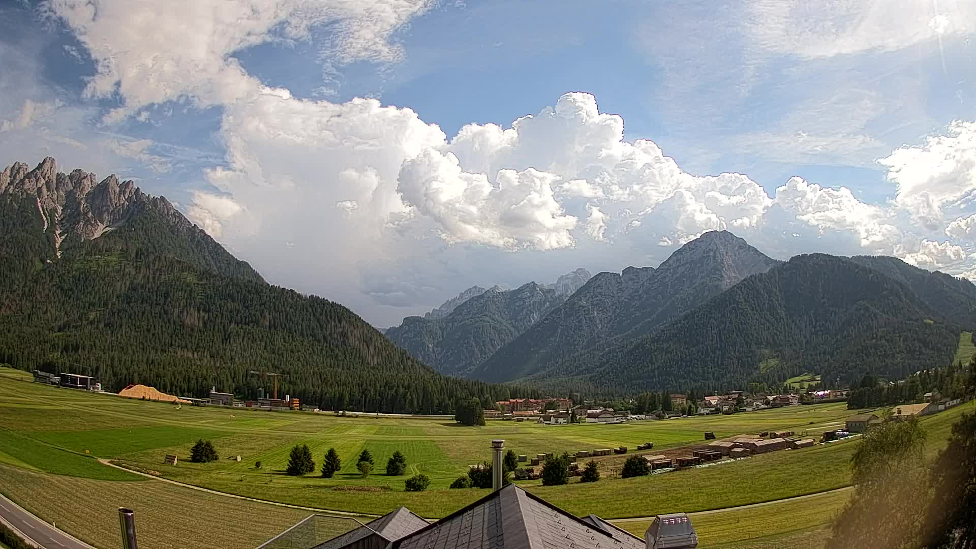 Webcam Toblach Dolomites – Vue depuis l’Hôtel Rosengarten