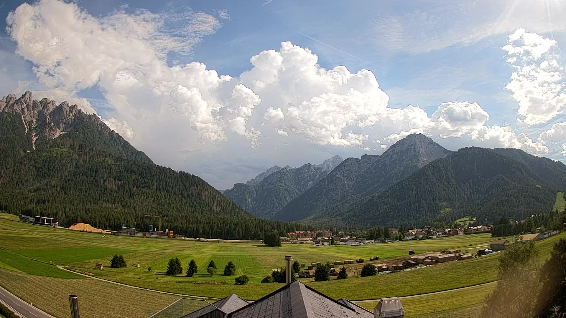 Webcam Dobbiaco Dolomiti – Vista dall’Hotel Rosengarten