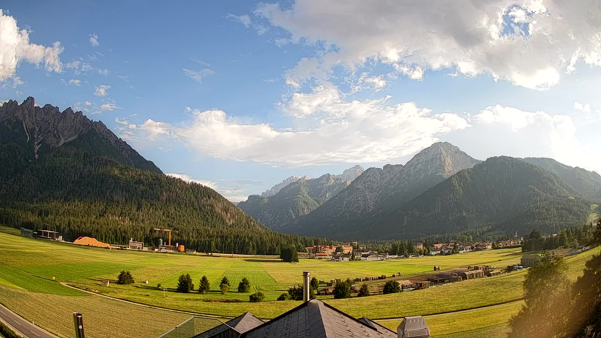 Webcam Toblach Dolomiten – Blick vom Hotel Rosengarten