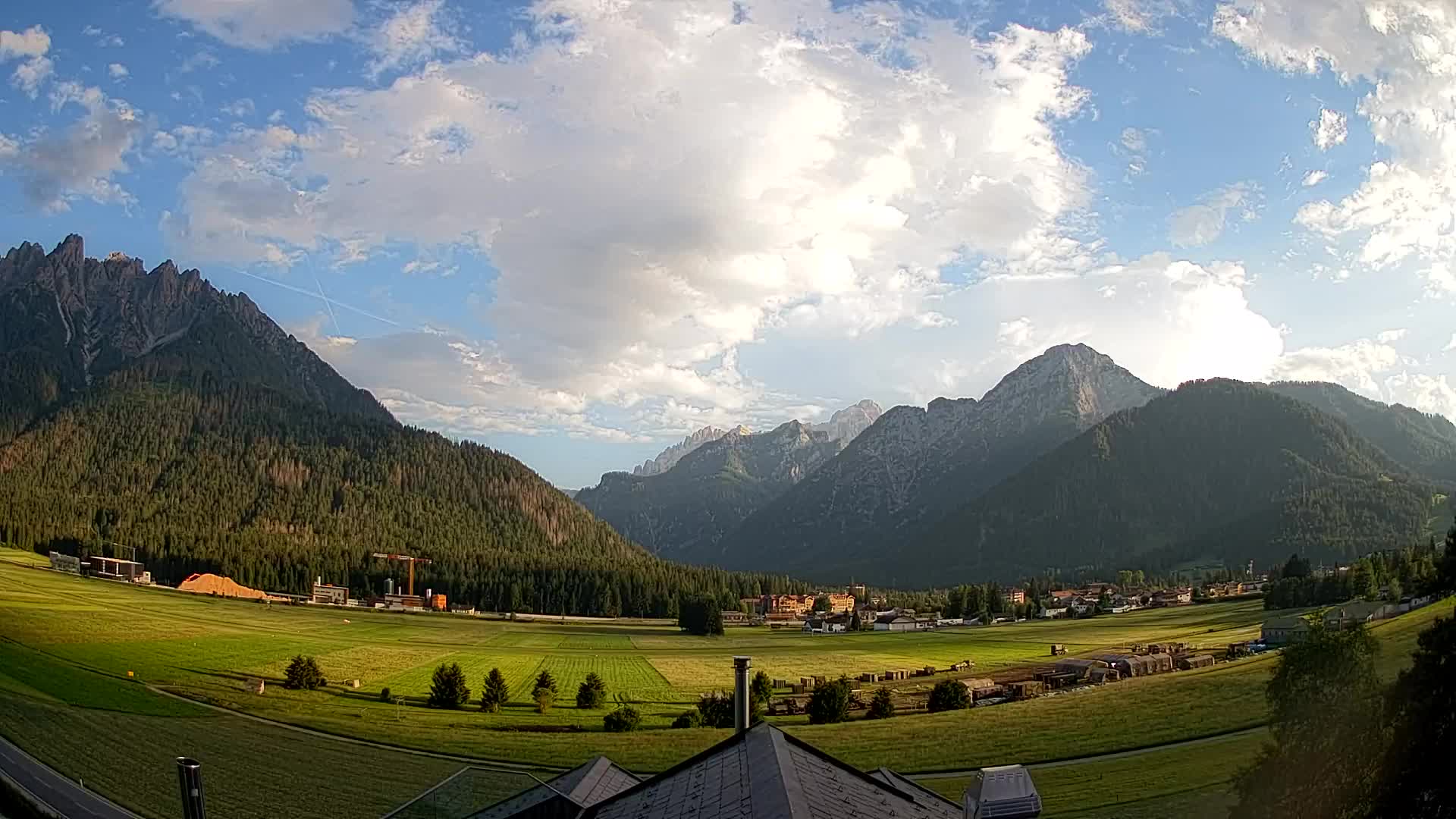 Webcam Toblach Dolomites – Vue depuis l’Hôtel Rosengarten