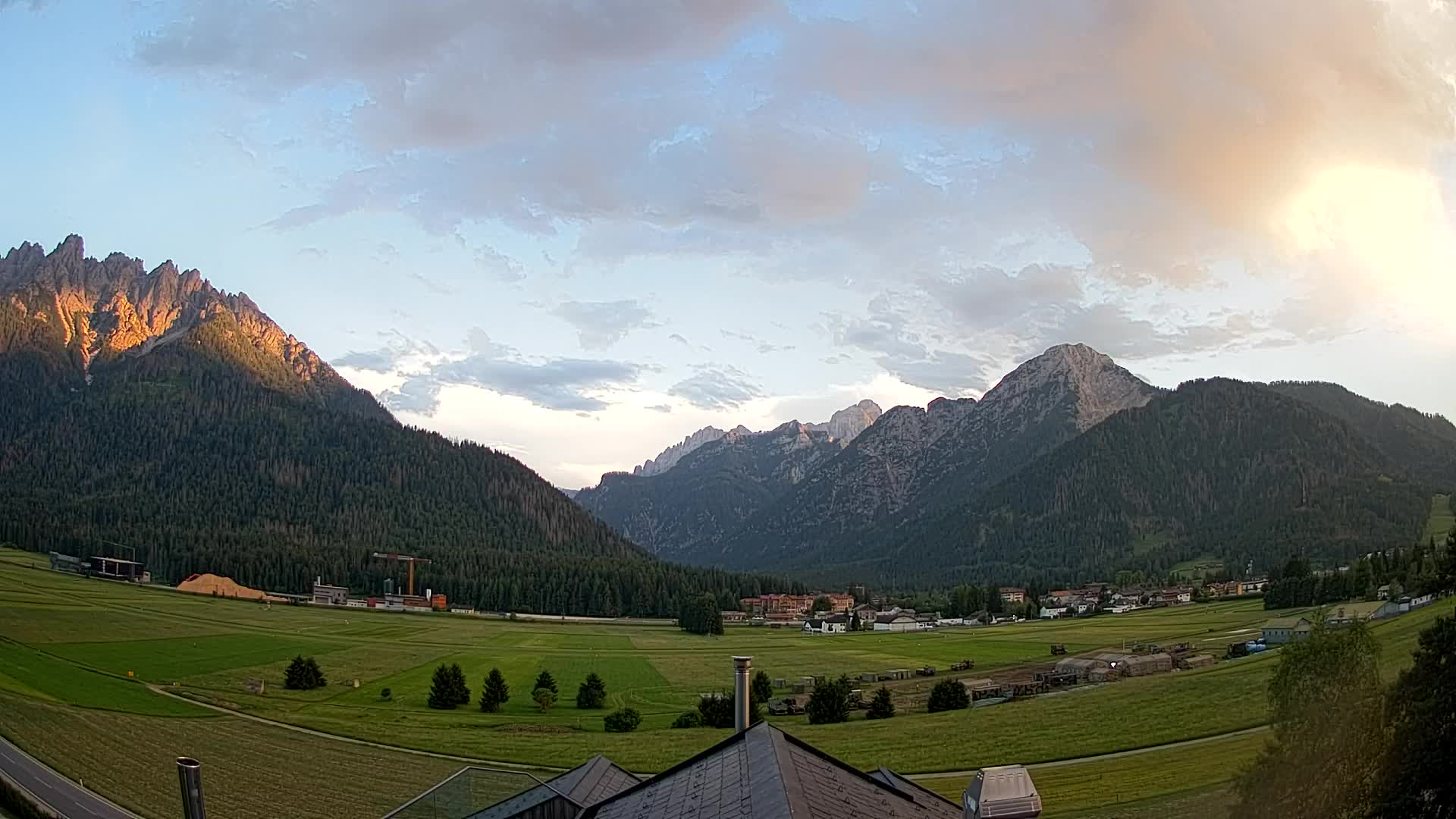 Webcam Toblach Dolomiten – Blick vom Hotel Rosengarten