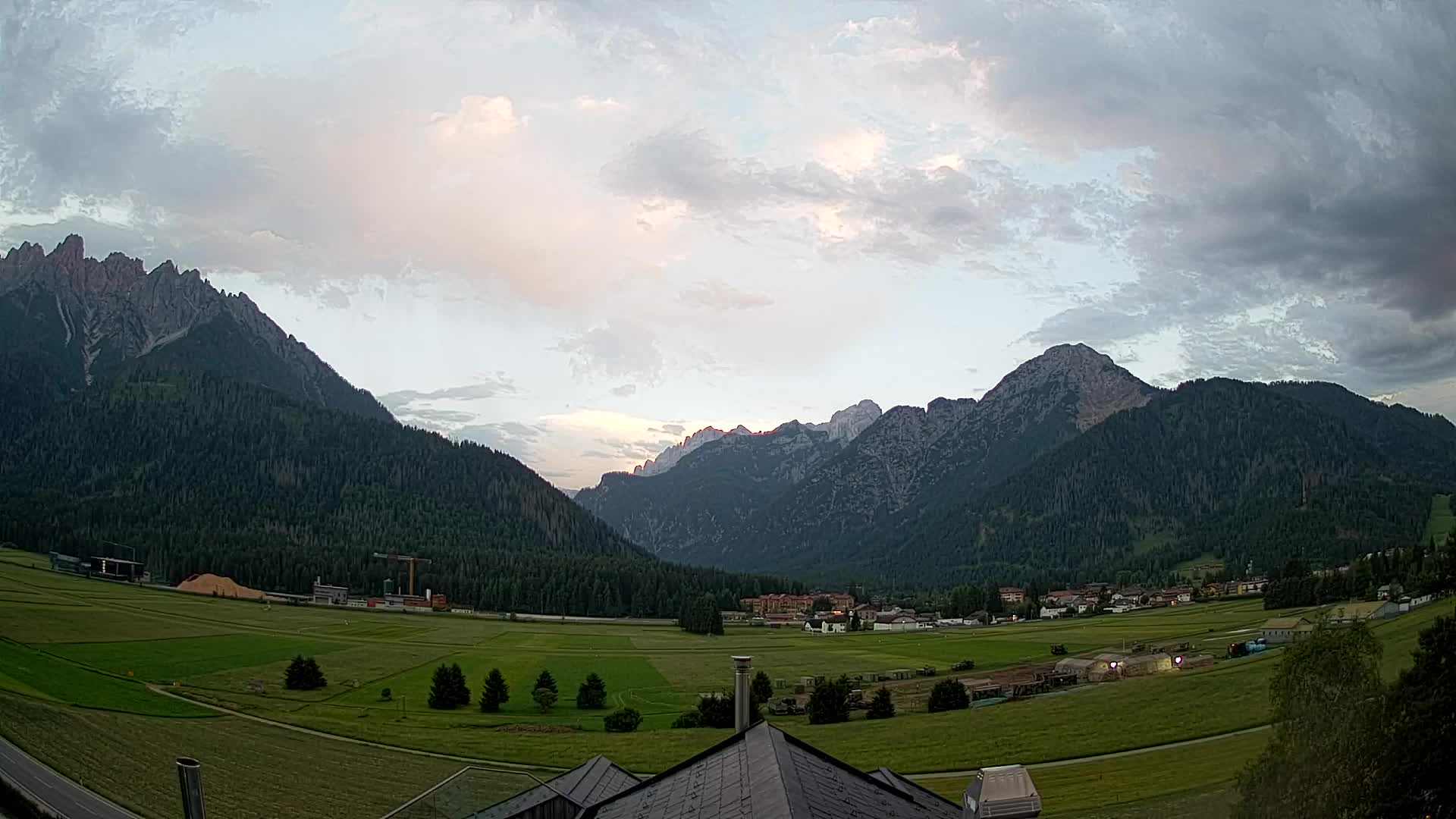 Webcam Toblach Dolomites – Vue depuis l’Hôtel Rosengarten