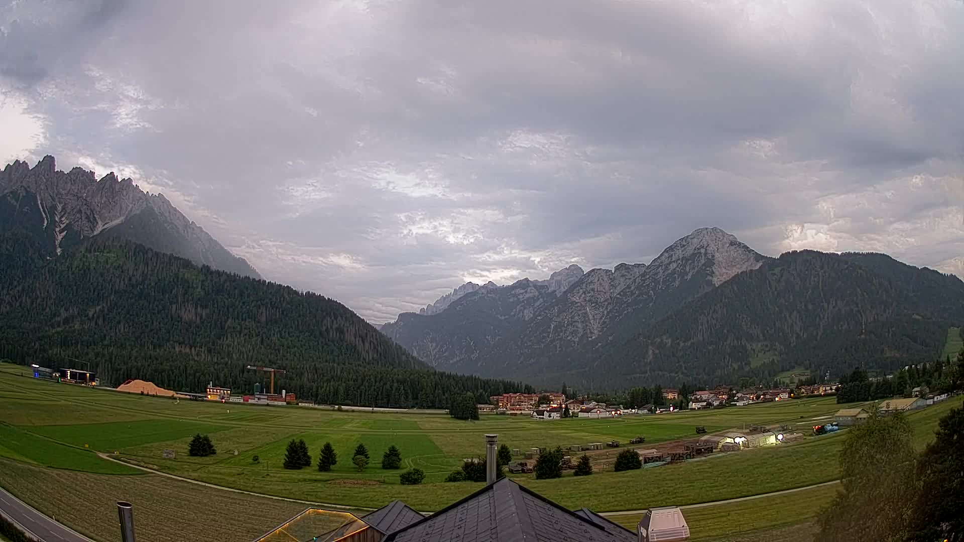 Webcam Toblach Dolomiten – Blick vom Hotel Rosengarten
