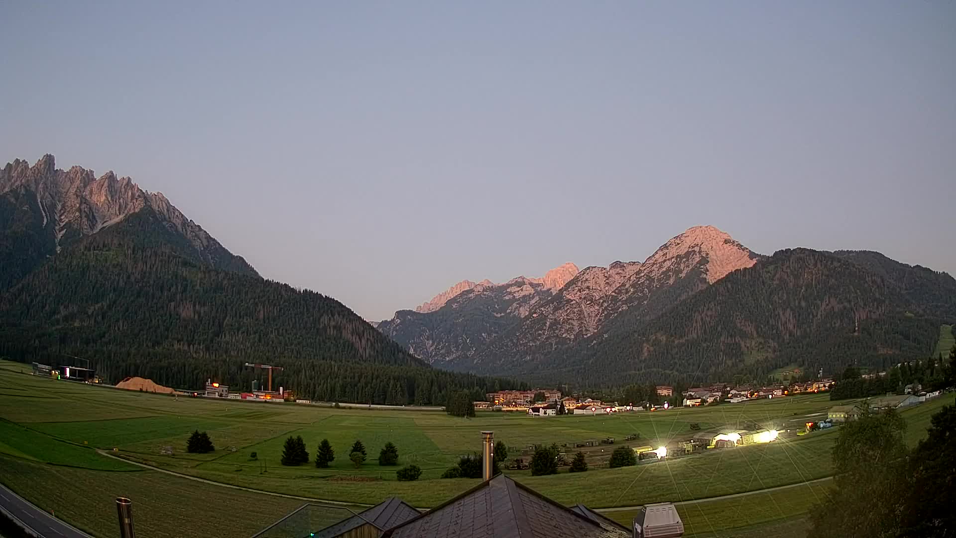 Webcam Toblach Dolomiten – Blick vom Hotel Rosengarten