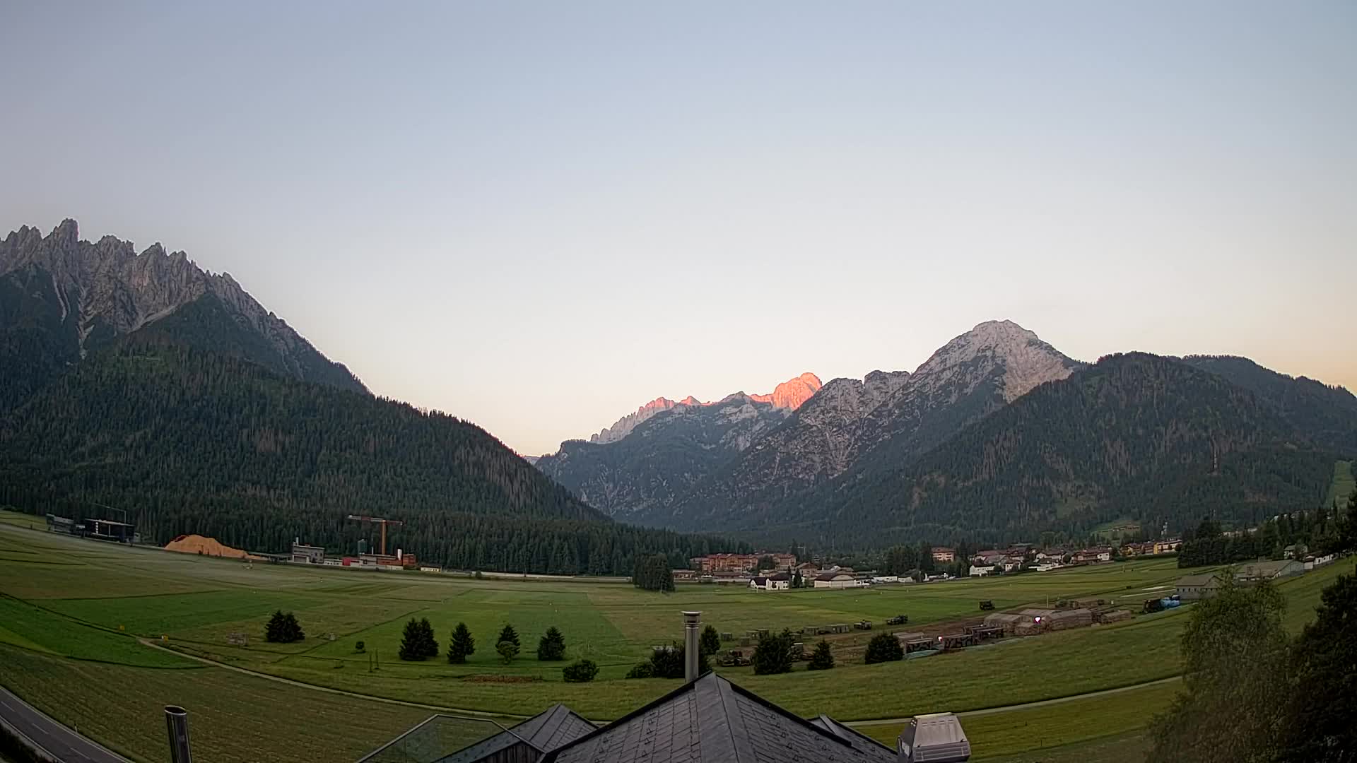 Webcam Toblach Dolomiten – Blick vom Hotel Rosengarten