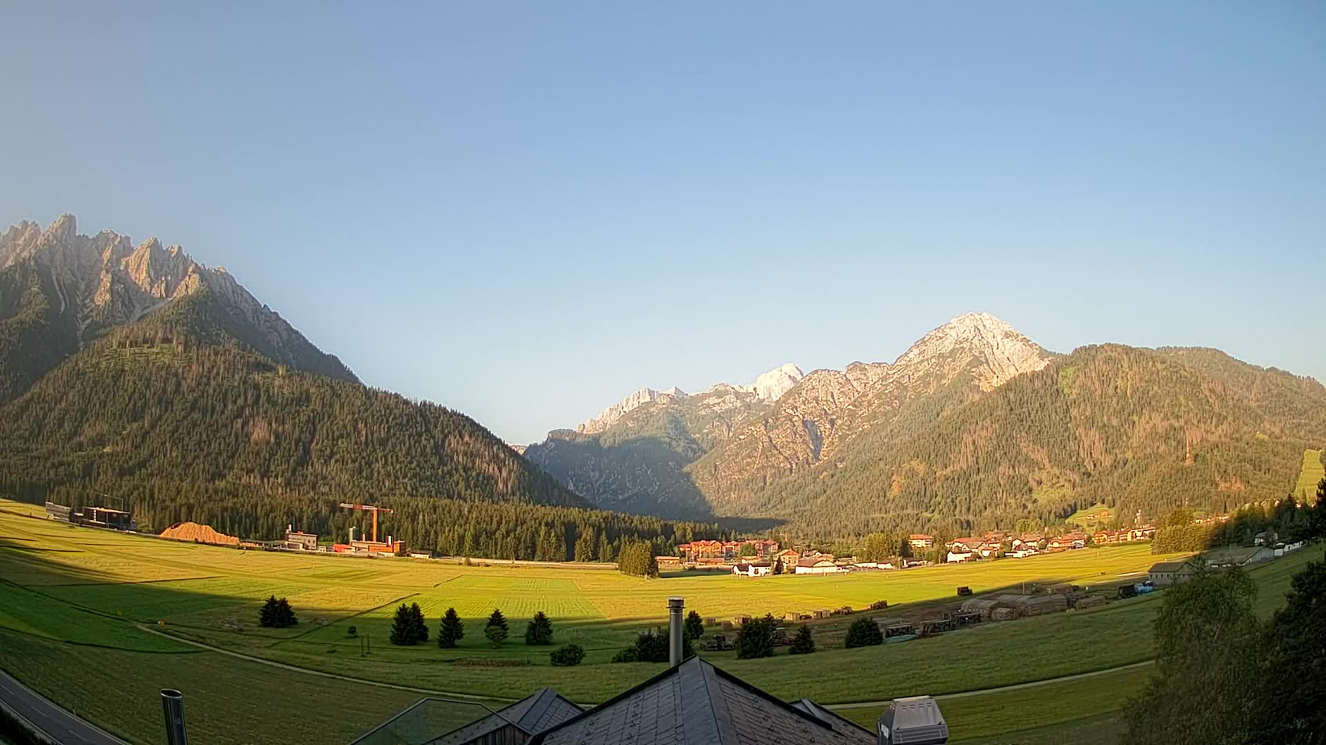 Webcam Toblach Dolomitas – Vista desde el Hotel Rosengarten
