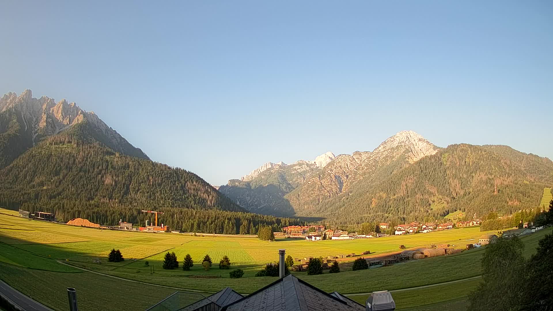 Webcam Toblach Dolomitas – Vista desde el Hotel Rosengarten