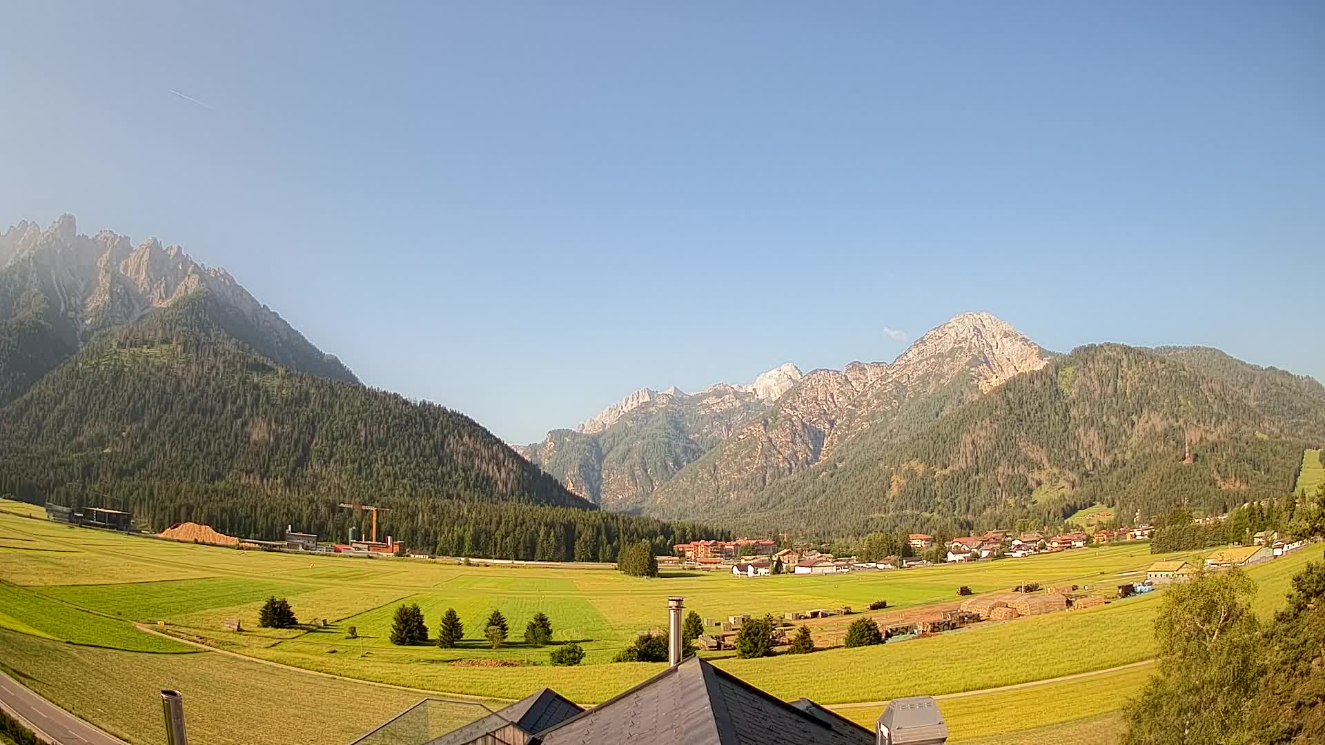 Webcam Toblach Dolomitas – Vista desde el Hotel Rosengarten
