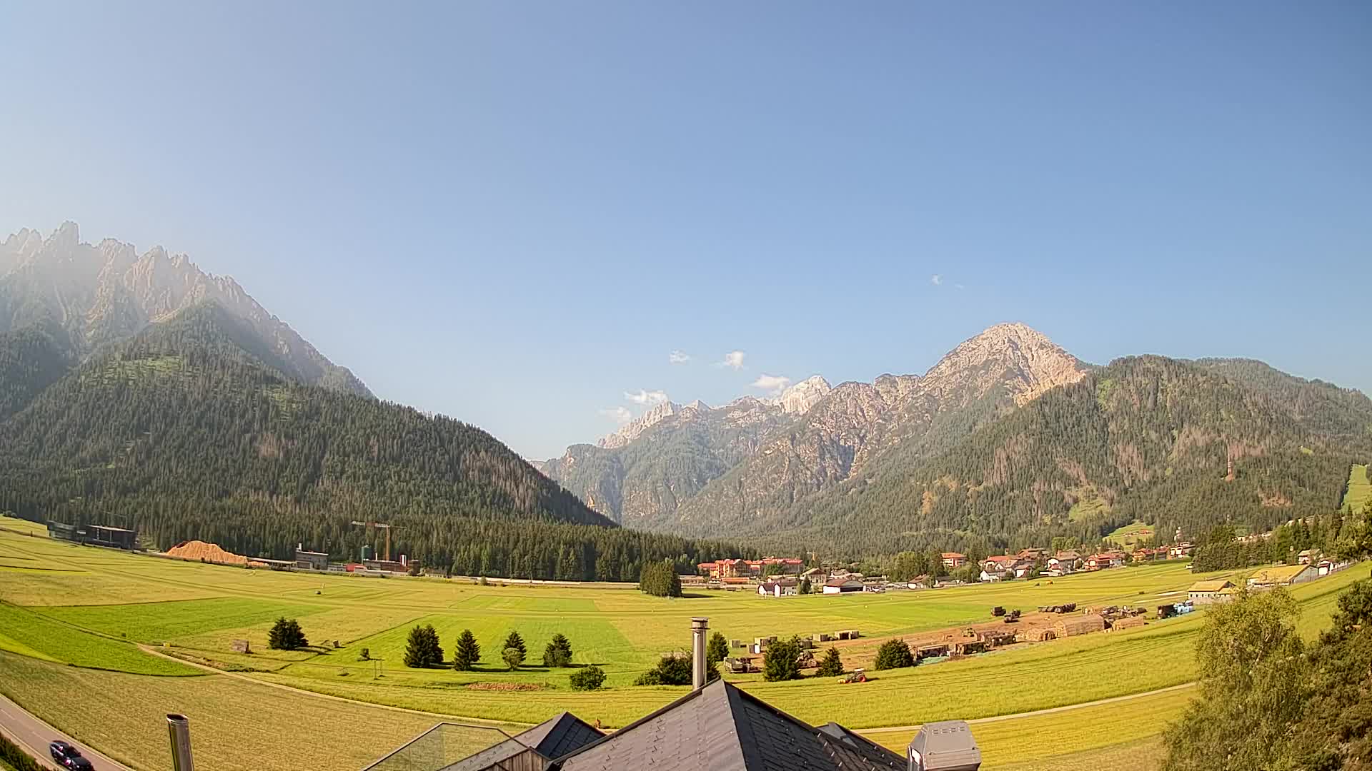 Webcam Dobbiaco Dolomiti – Vista dall’Hotel Rosengarten
