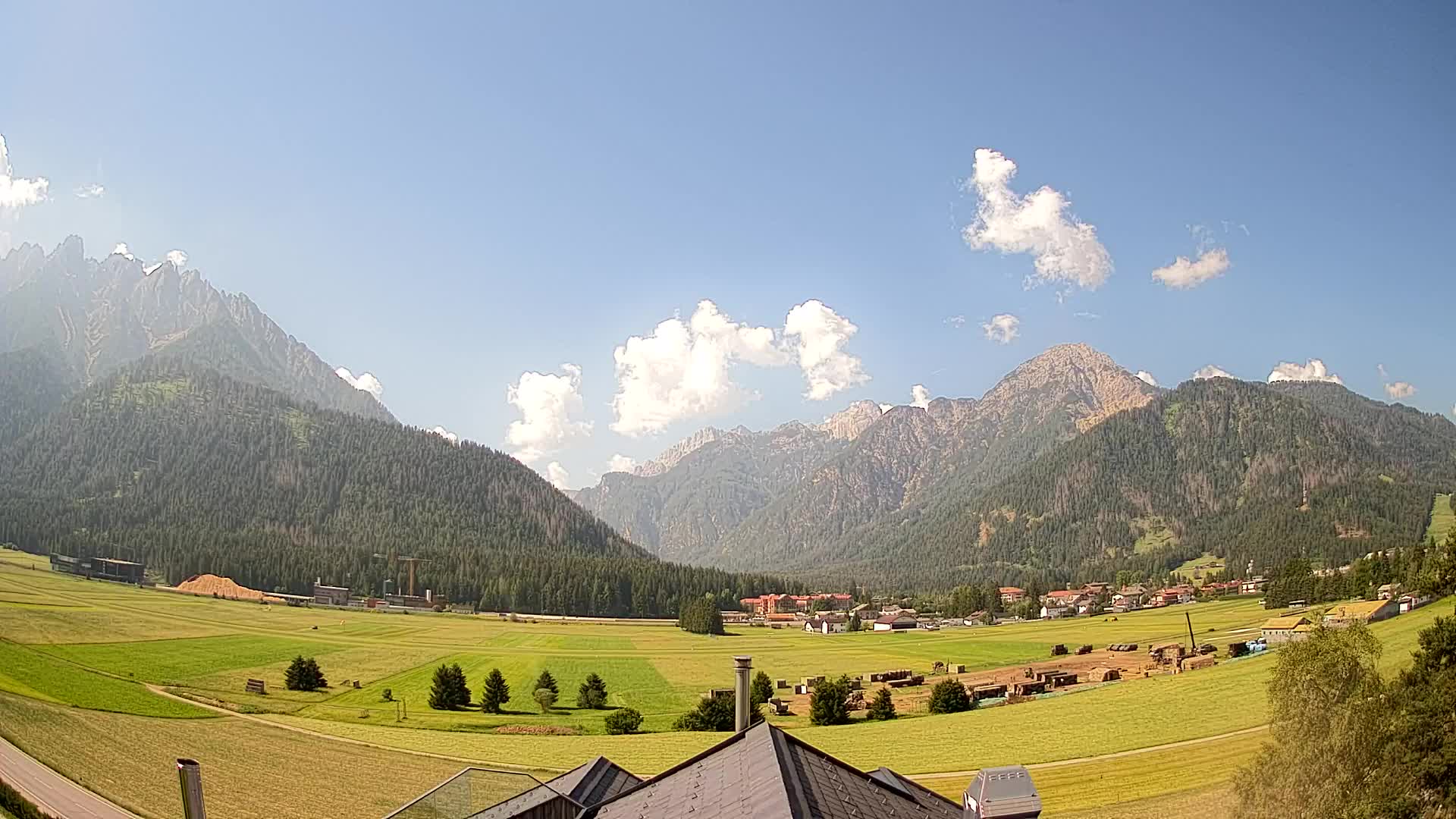 Webcam Toblach Dolomiten – Blick vom Hotel Rosengarten