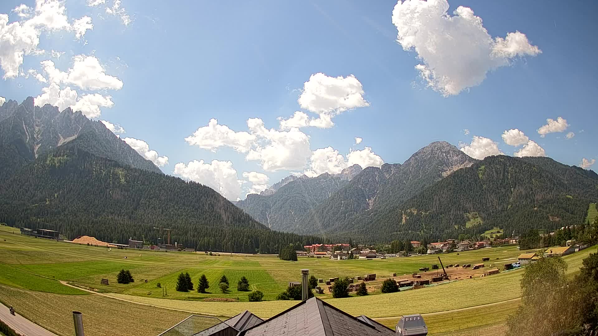 Webcam Dobbiaco Dolomiti – Vista dall’Hotel Rosengarten