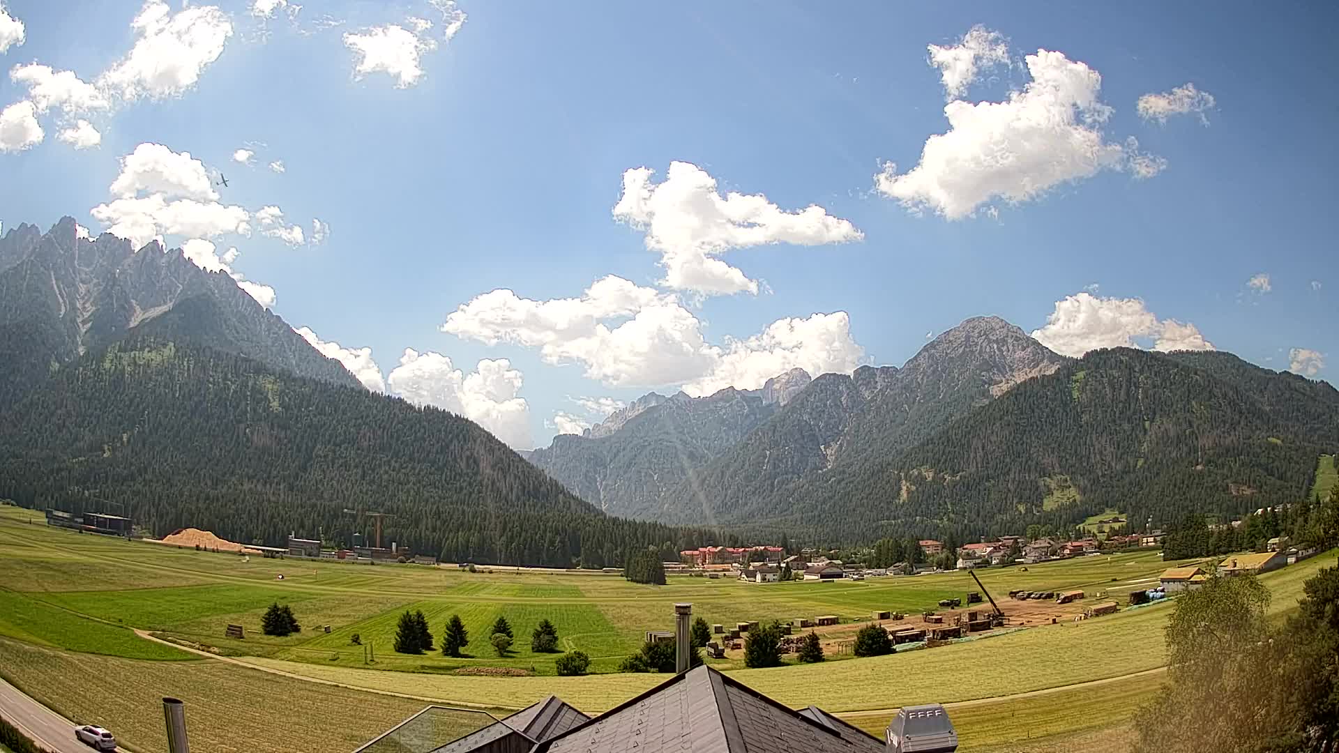 Webcam Dobbiaco Dolomiti – Vista dall’Hotel Rosengarten