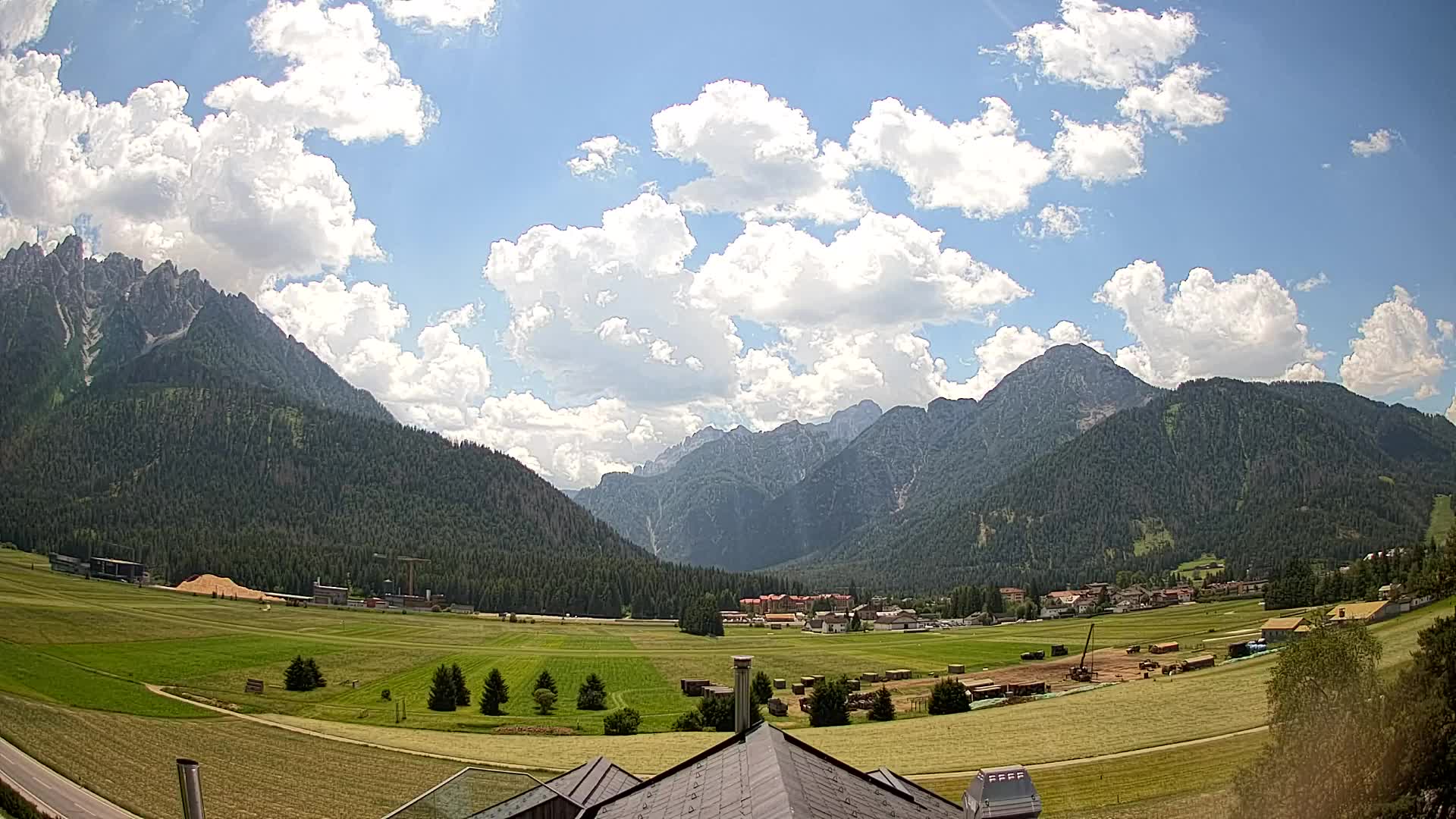 Webcam Toblach Dolomitas – Vista desde el Hotel Rosengarten