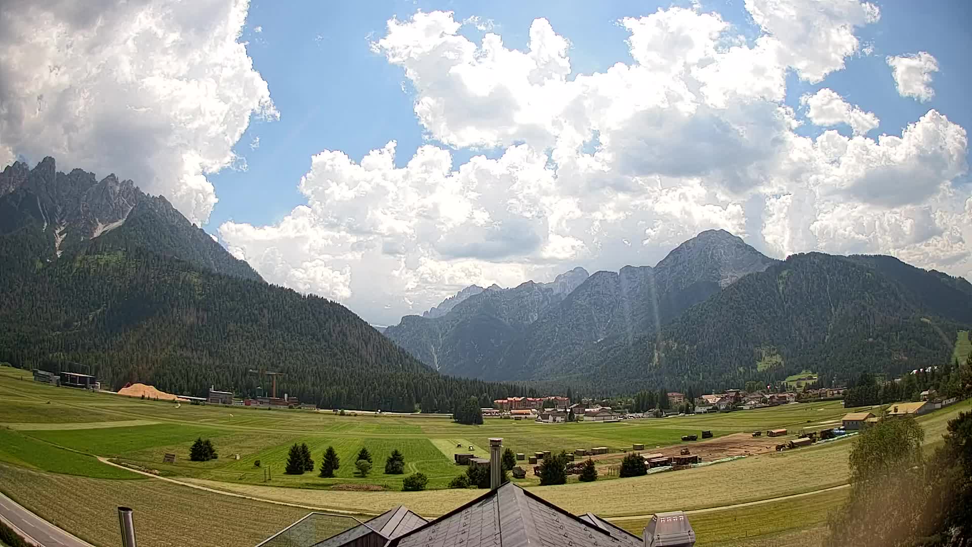 Webcam Toblach Dolomites – Vue depuis l’Hôtel Rosengarten