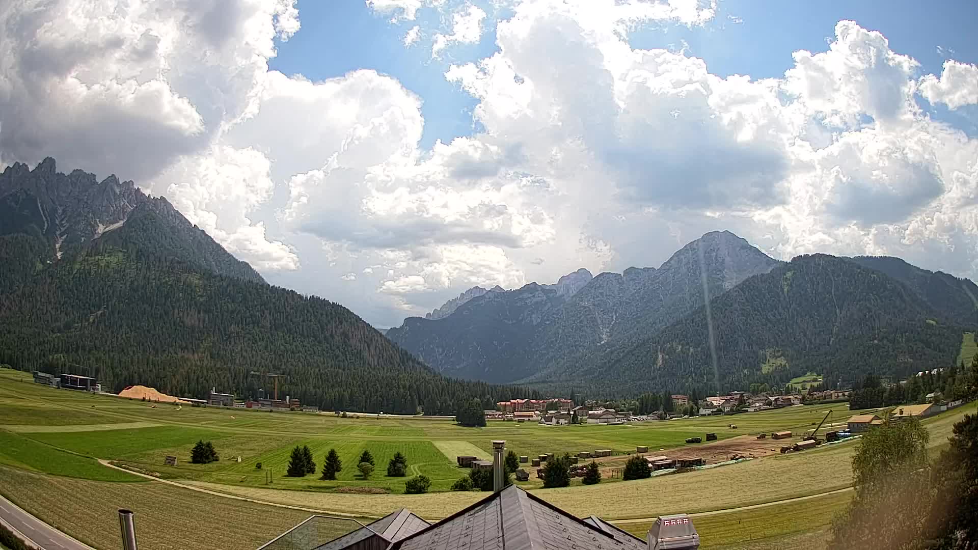Webcam Toblach Dolomitas – Vista desde el Hotel Rosengarten